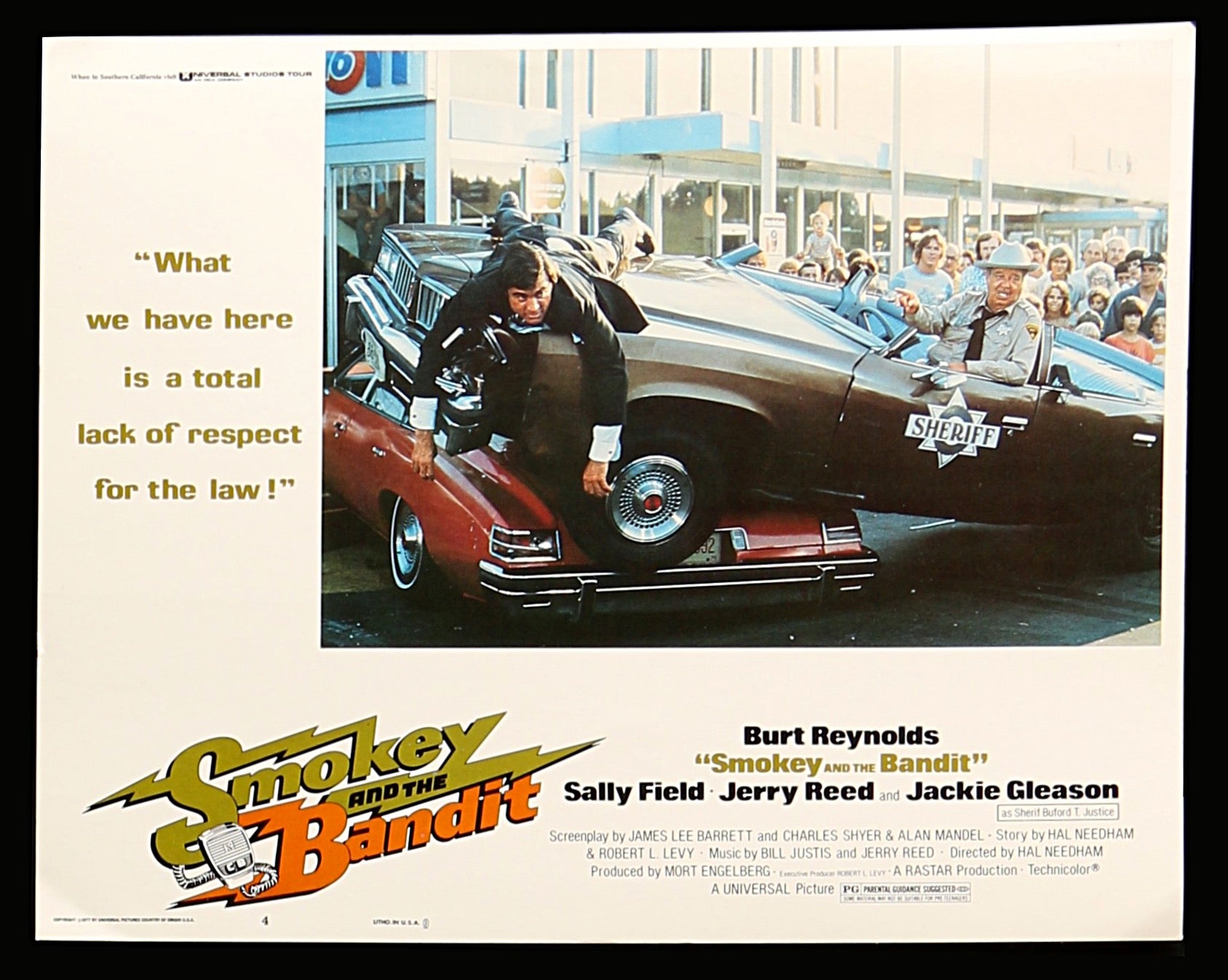 Smokey and the Bandit (1977) original movie poster for sale at Originalfilmart