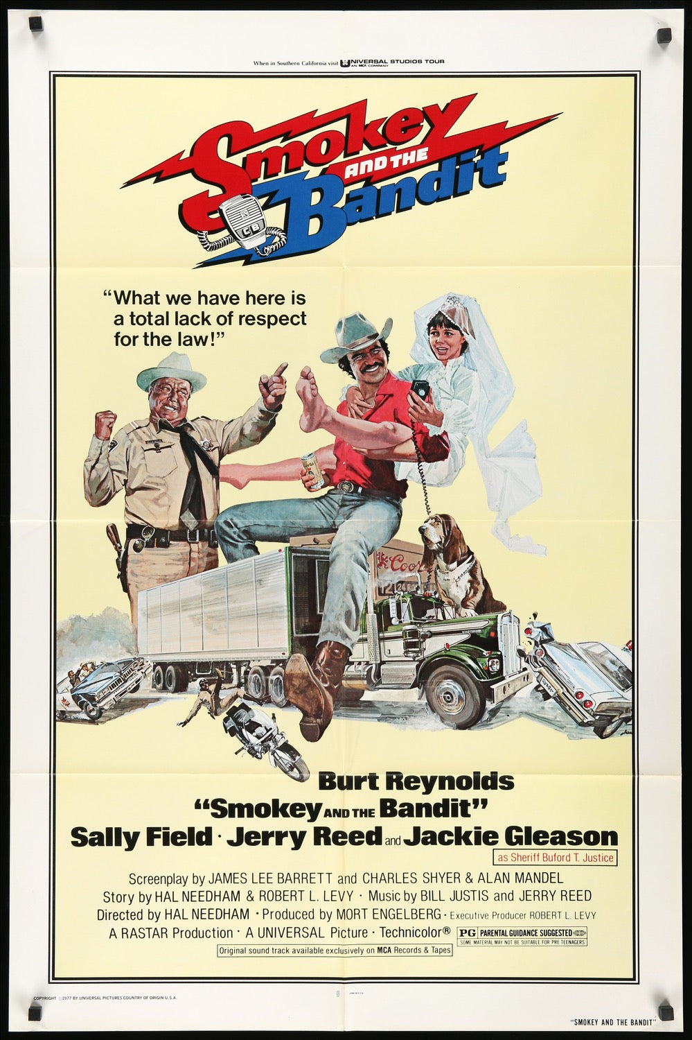 Smokey and the Bandit (1977) original movie poster for sale at Originalfilmart