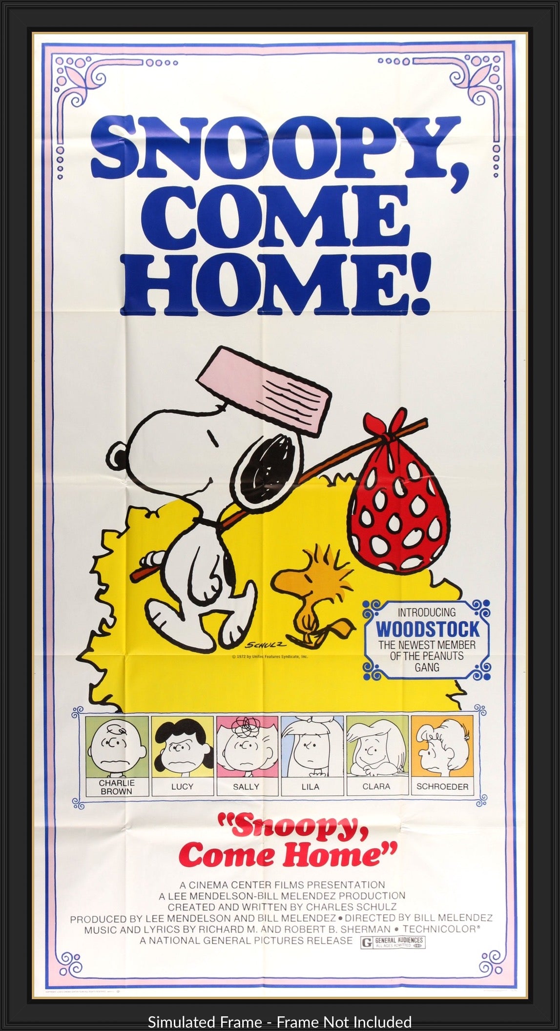 Snoopy Come Home (1972) original movie poster for sale at Originalfilmart