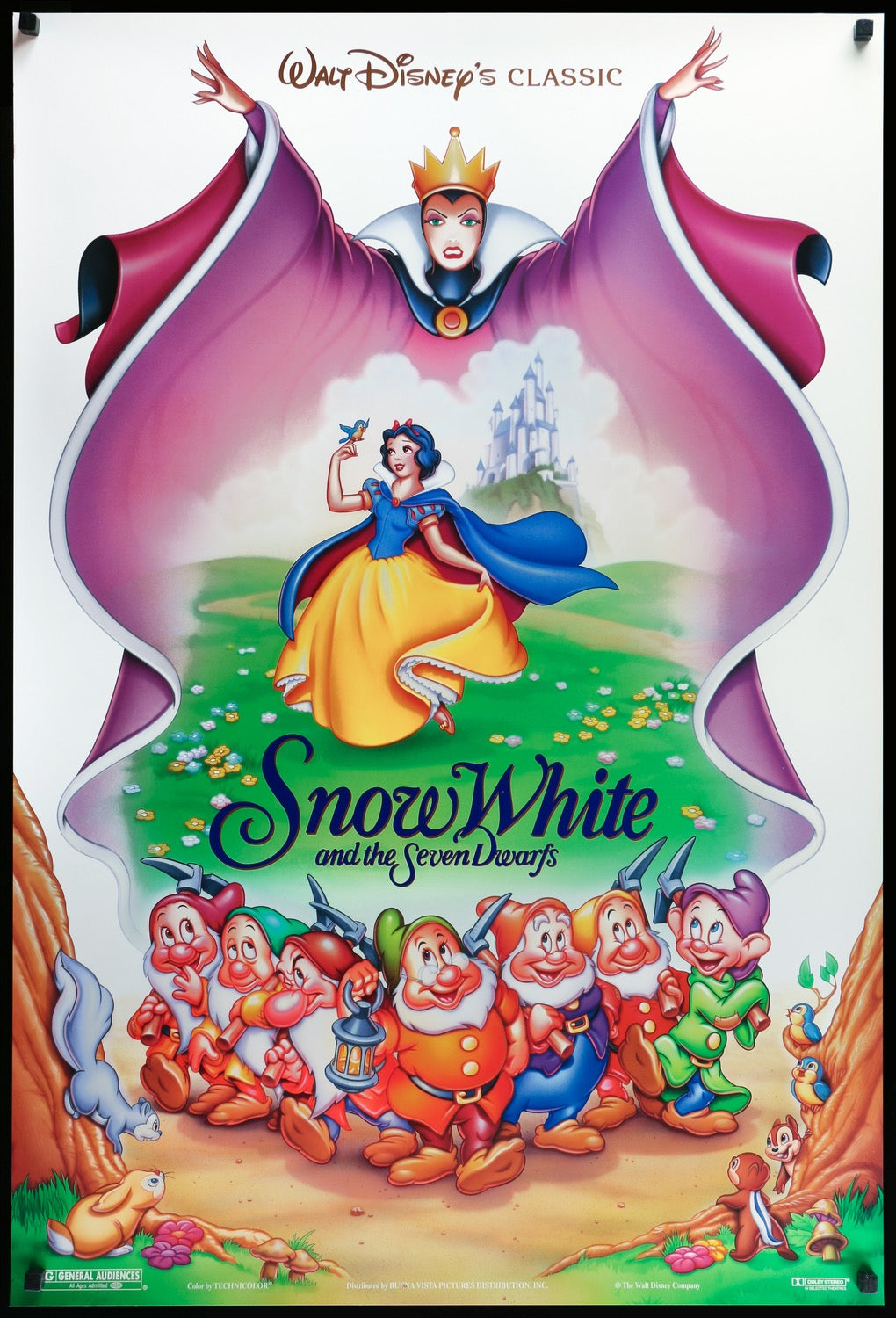Snow White and the Seven Dwarfs (1937) original movie poster for sale at Originalfilmart