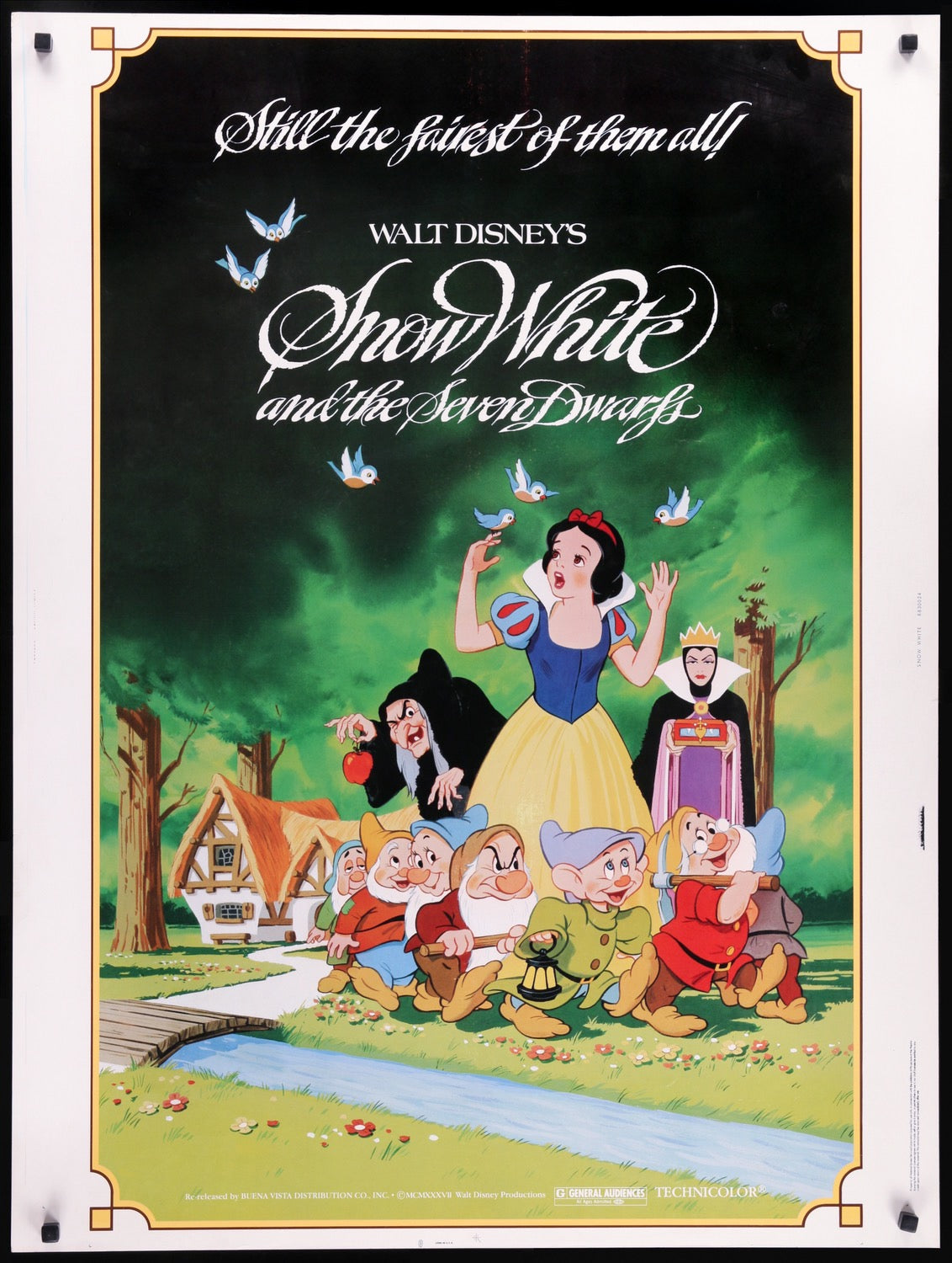 Snow White and the Seven Dwarfs (1937) original movie poster for sale at Originalfilmart