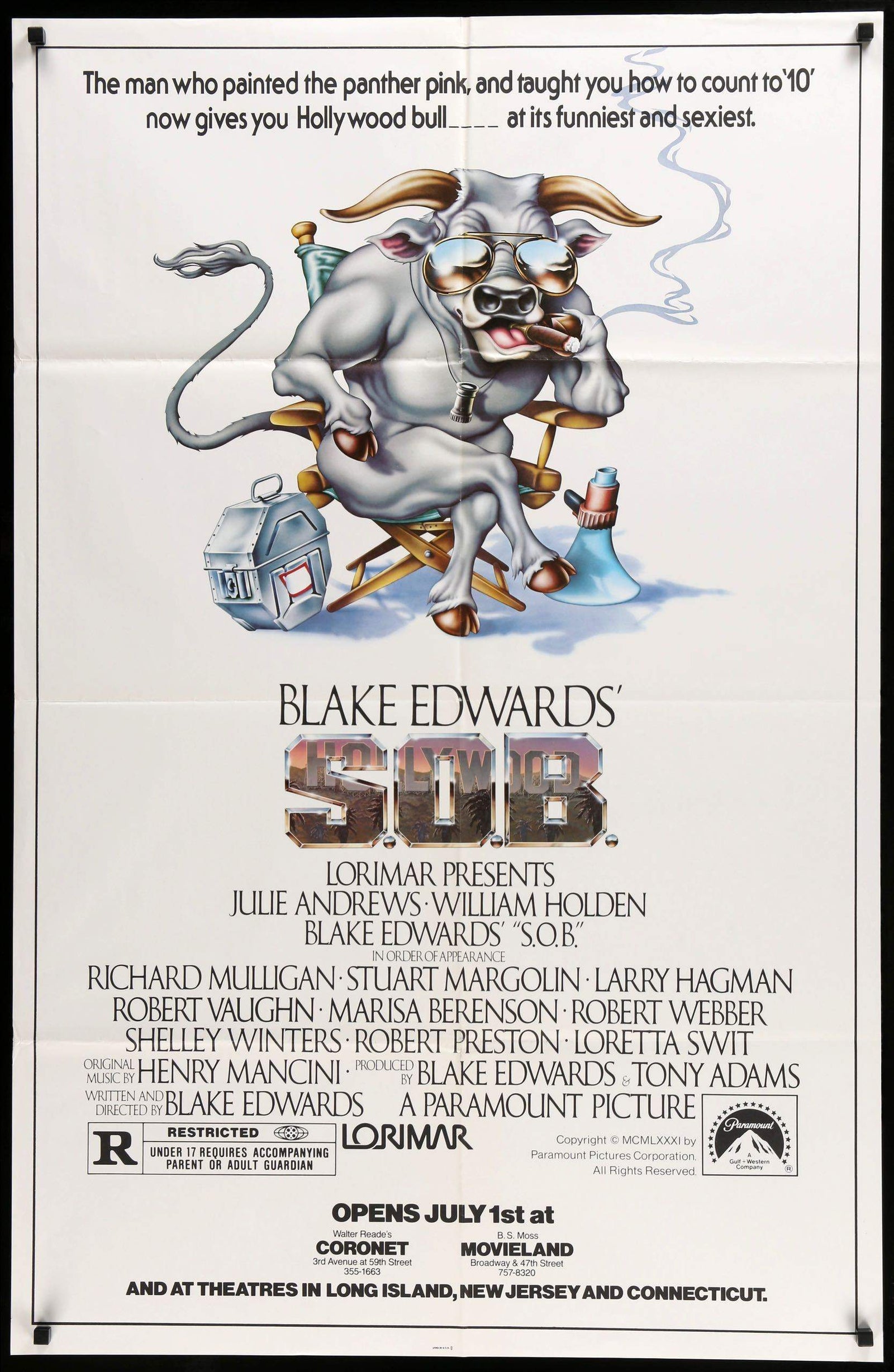 S.O.B. (1981) original movie poster for sale at Originalfilmart