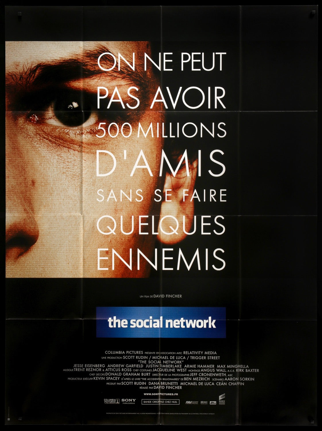 Social Network (2010) original movie poster for sale at Originalfilmart