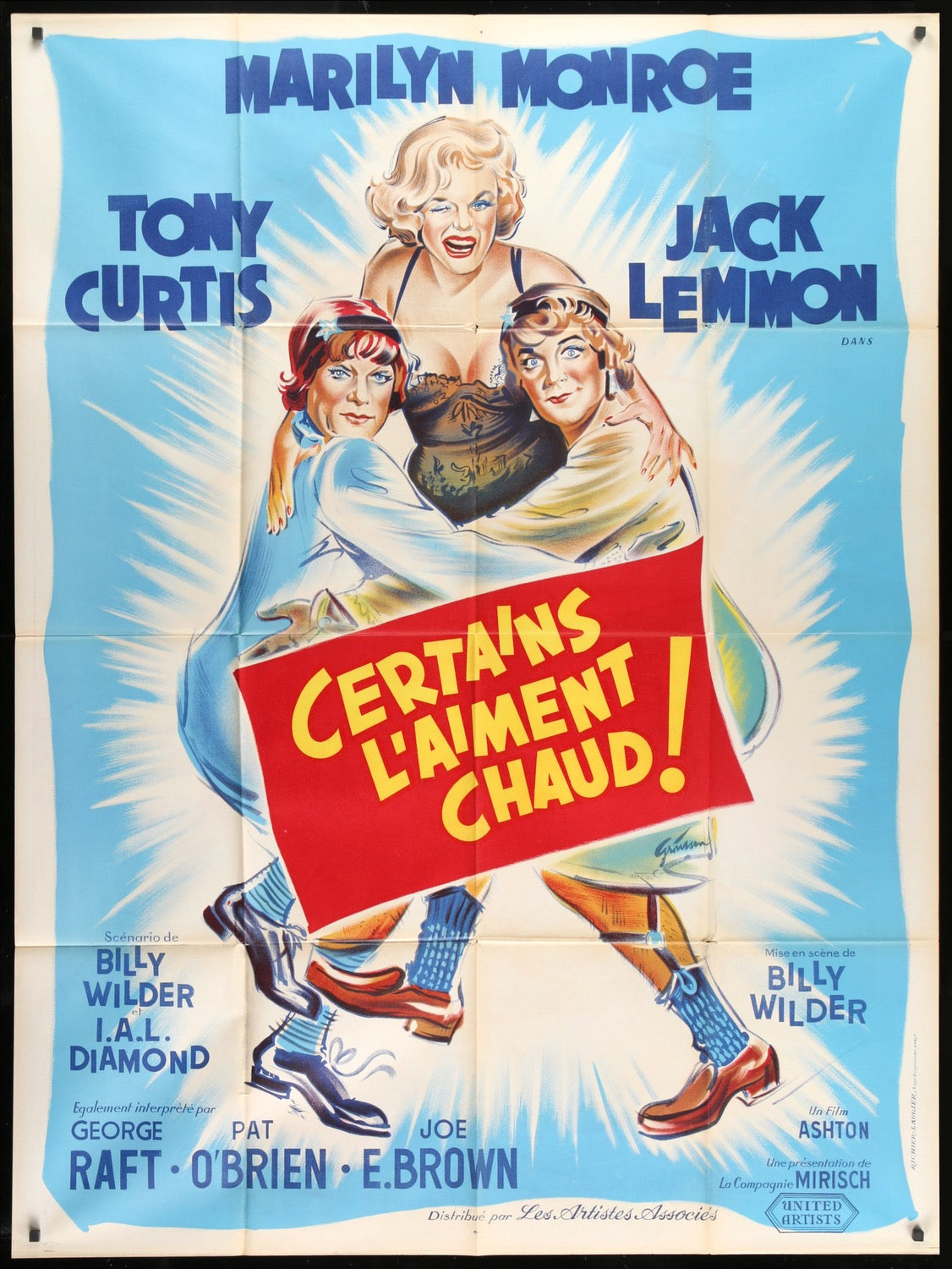 Some Like It Hot (1959) original movie poster for sale at Originalfilmart