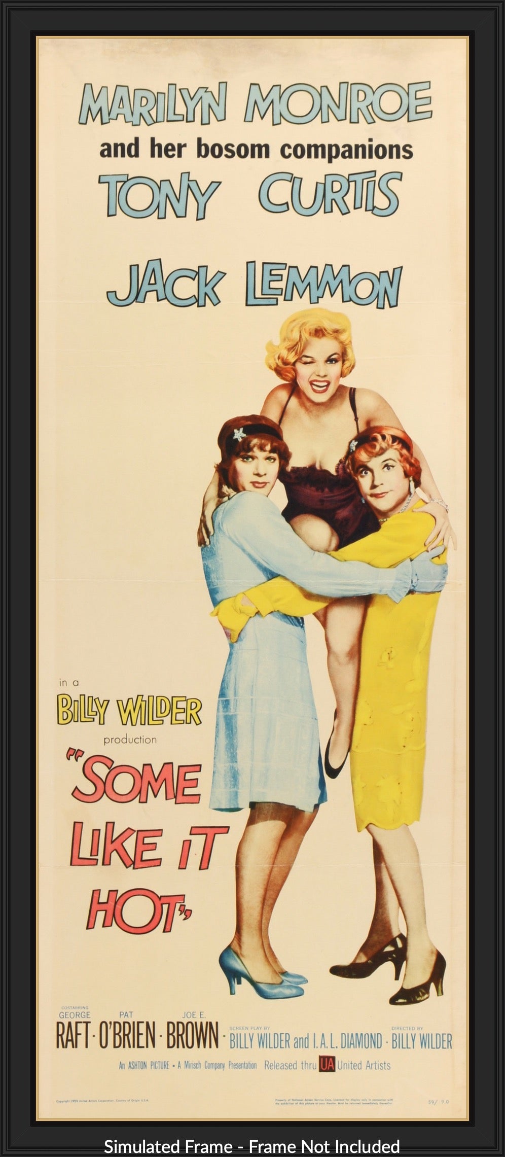 Some Like It Hot (1959) original movie poster for sale at Originalfilmart
