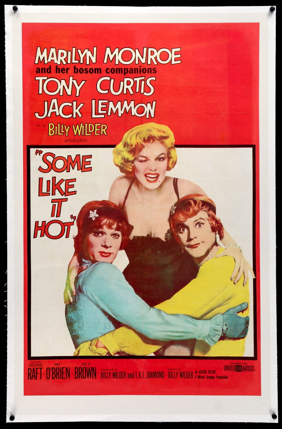 Some Like It Hot (1959) original movie poster for sale at Originalfilmart