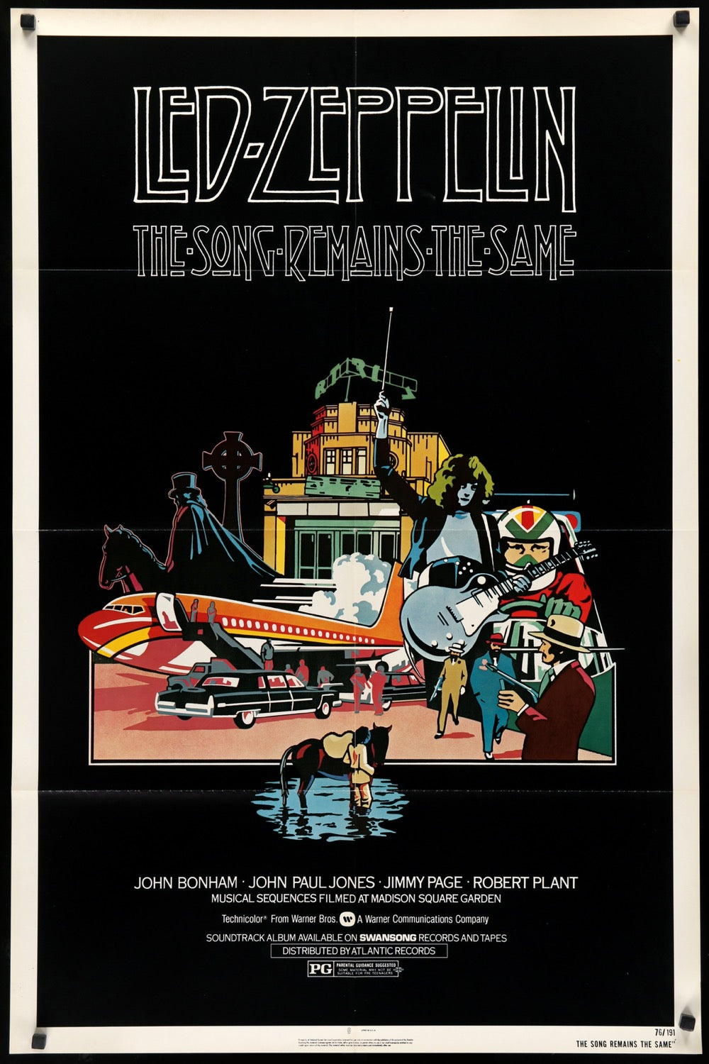 Led Zeppelin: The Song Remains the Same (1976) original movie poster for sale at Originalfilmart