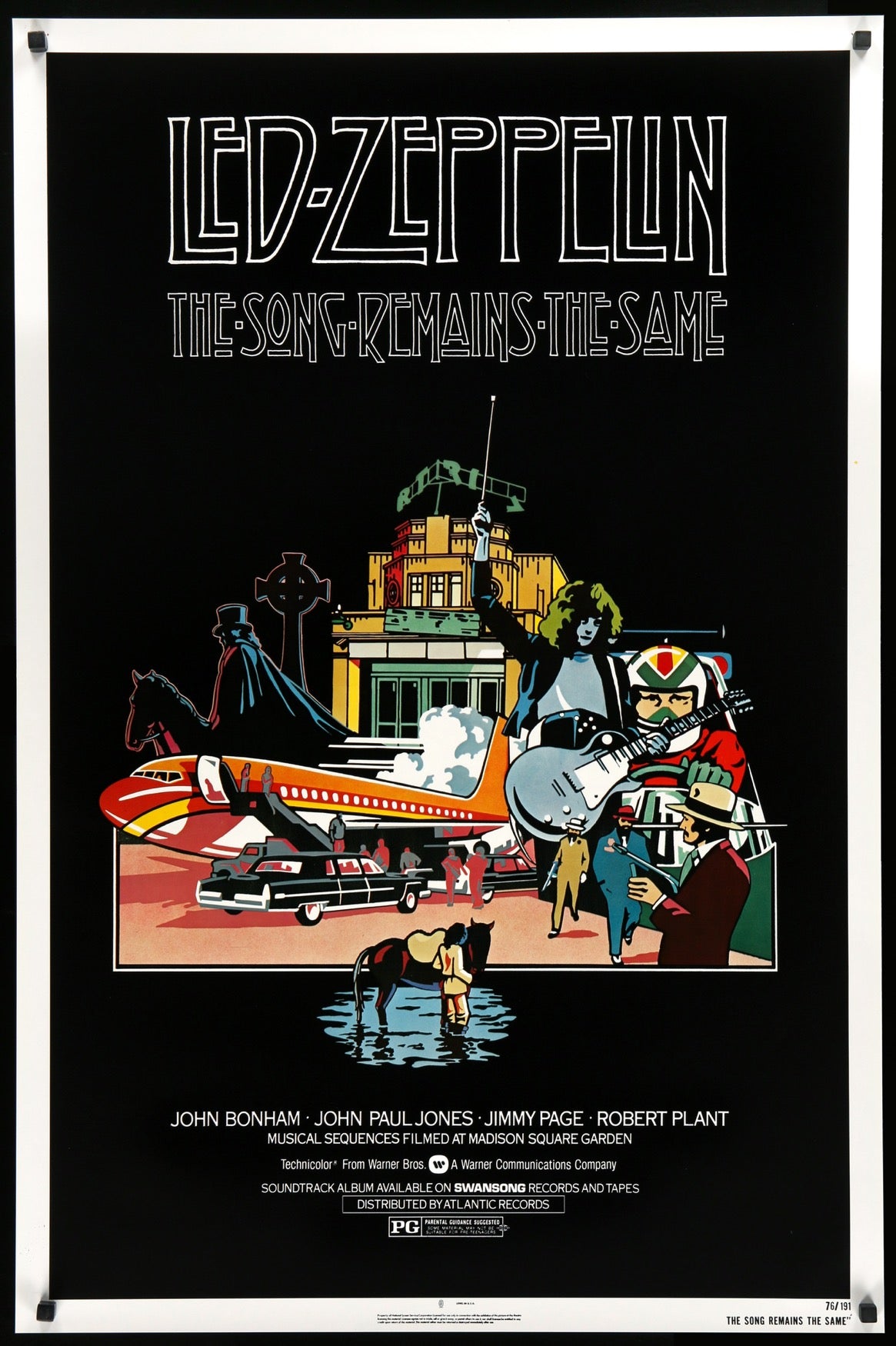 Led Zeppelin: The Song Remains the Same (1976) original movie poster for sale at Originalfilmart
