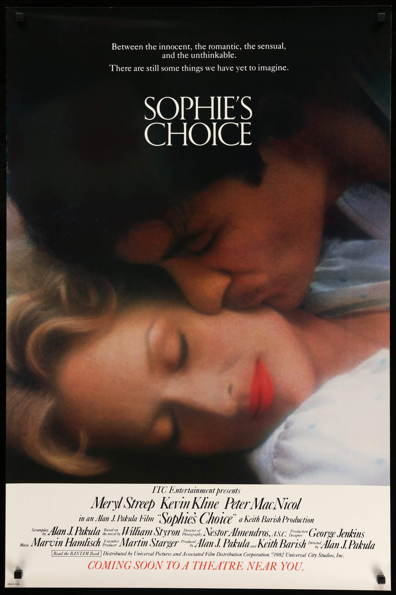 Sophie's Choice (1982) original movie poster for sale at Originalfilmart