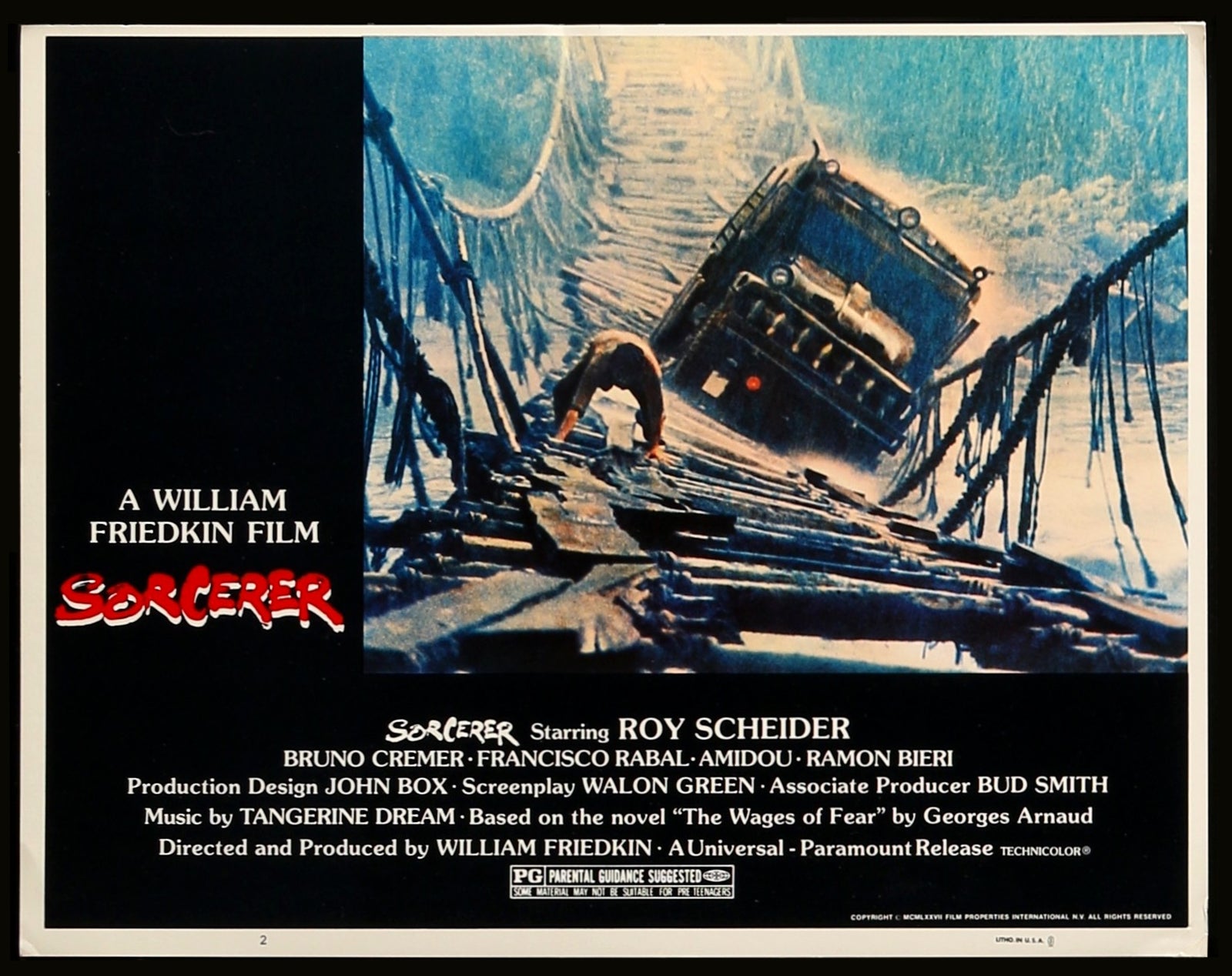 Sorcerer (1977) original movie poster for sale at Originalfilmart