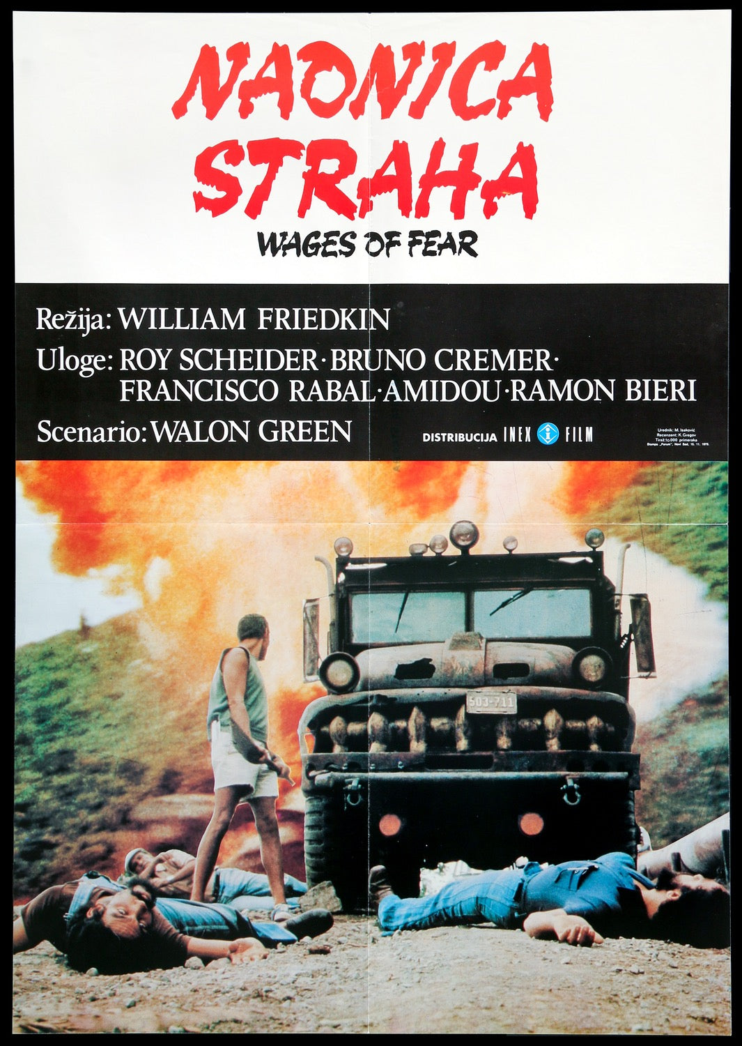 Sorcerer (1977) original movie poster for sale at Originalfilmart
