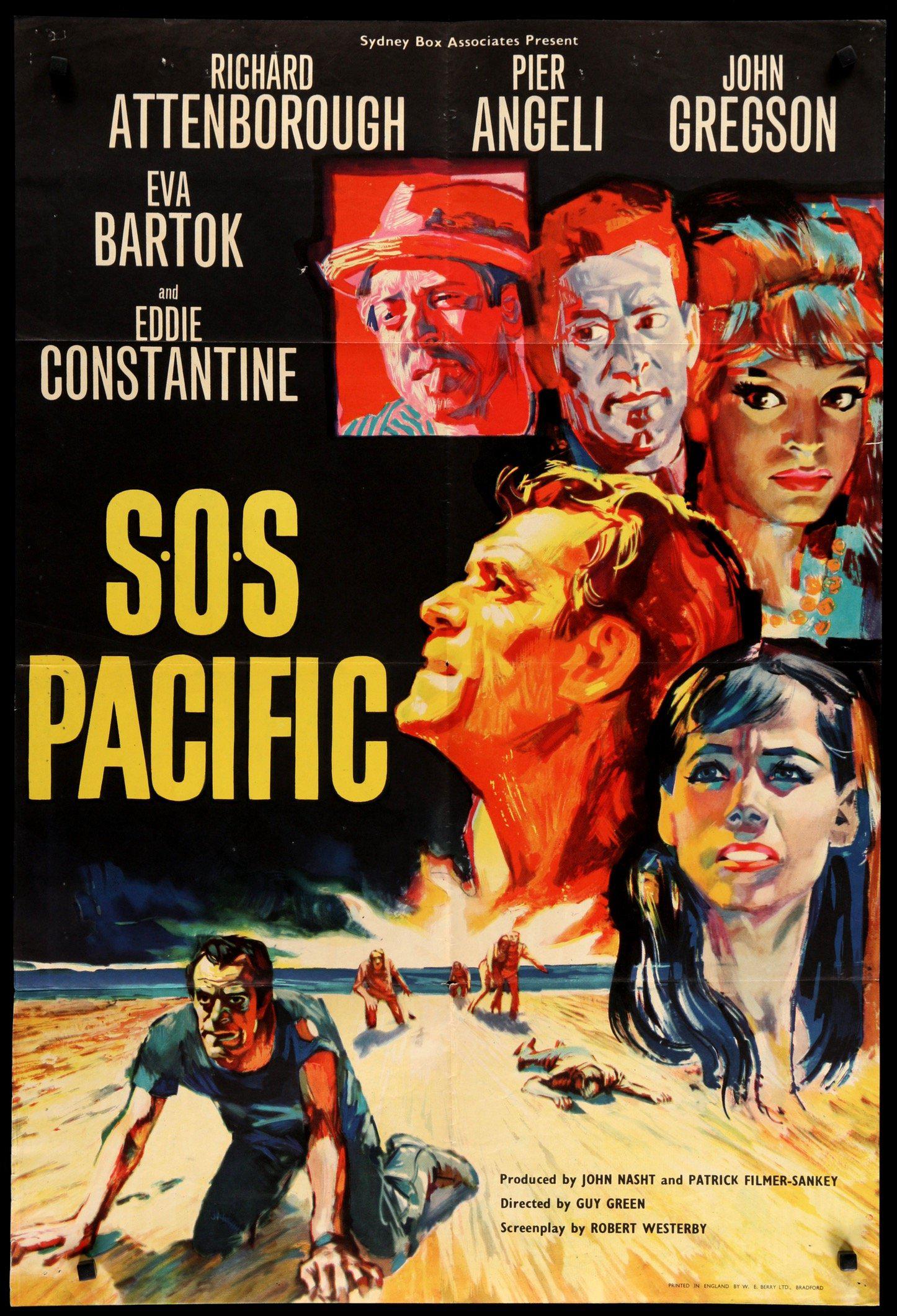 S.O.S. Pacific (1959) original movie poster for sale at Originalfilmart