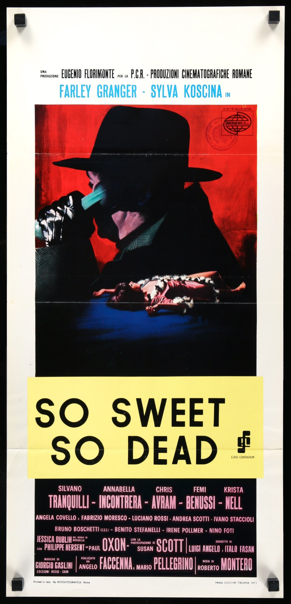 So Sweet, So Dead (1972) original movie poster for sale at Originalfilmart