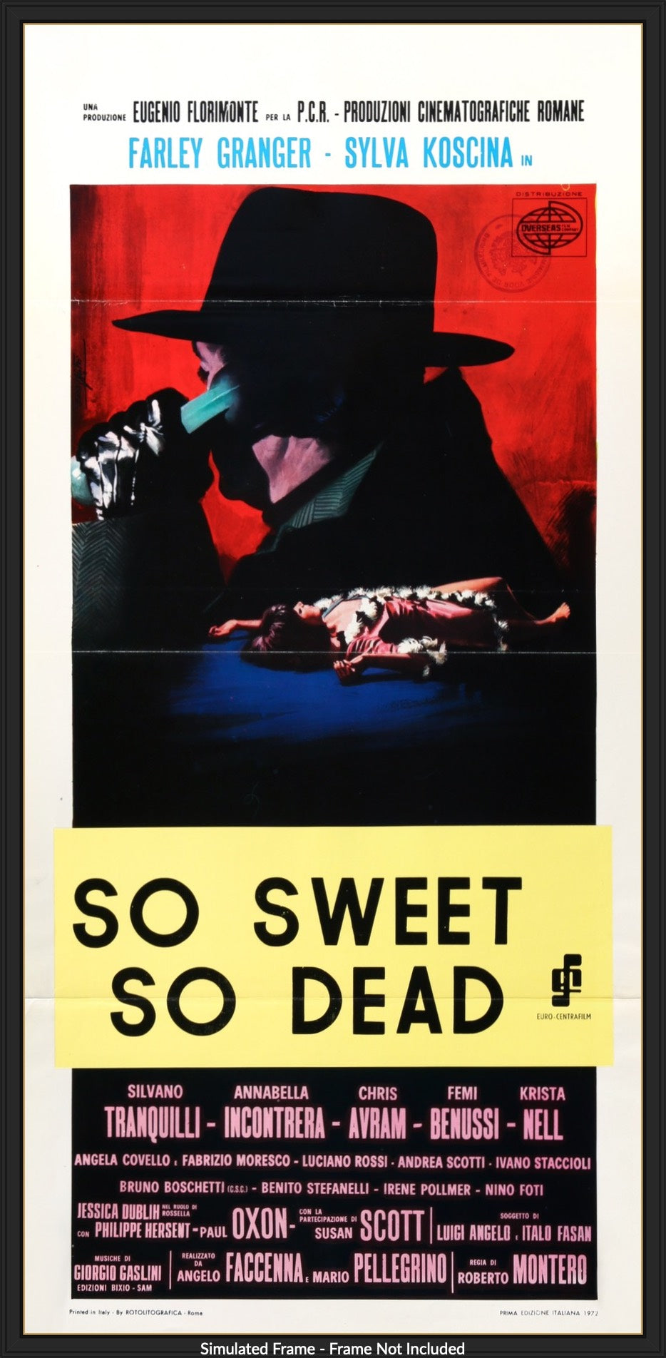 So Sweet, So Dead (1972) original movie poster for sale at Originalfilmart
