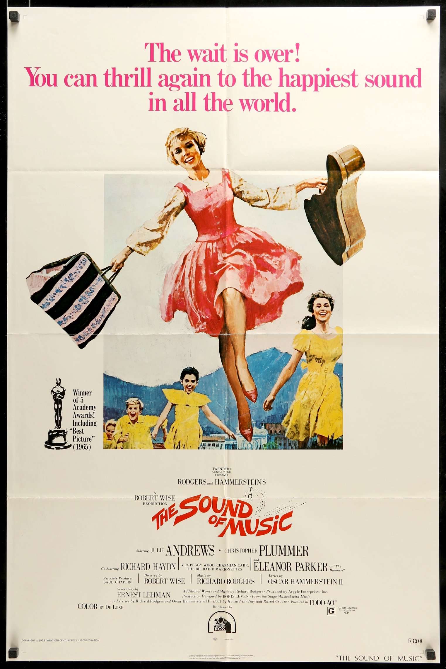 Sound of Music (1965) original movie poster for sale at Originalfilmart