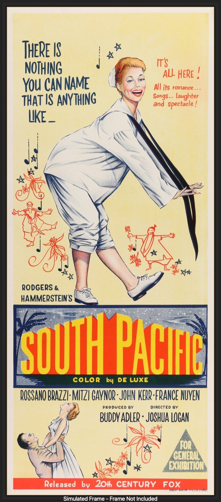South Pacific (1958) original movie poster for sale at Originalfilmart