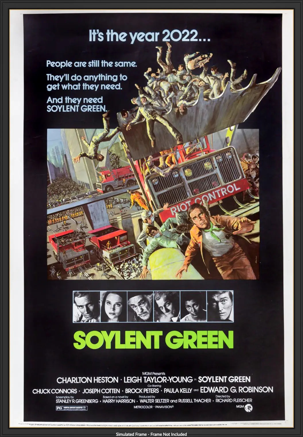 Soylent Green (1973) original movie poster for sale at Originalfilmart