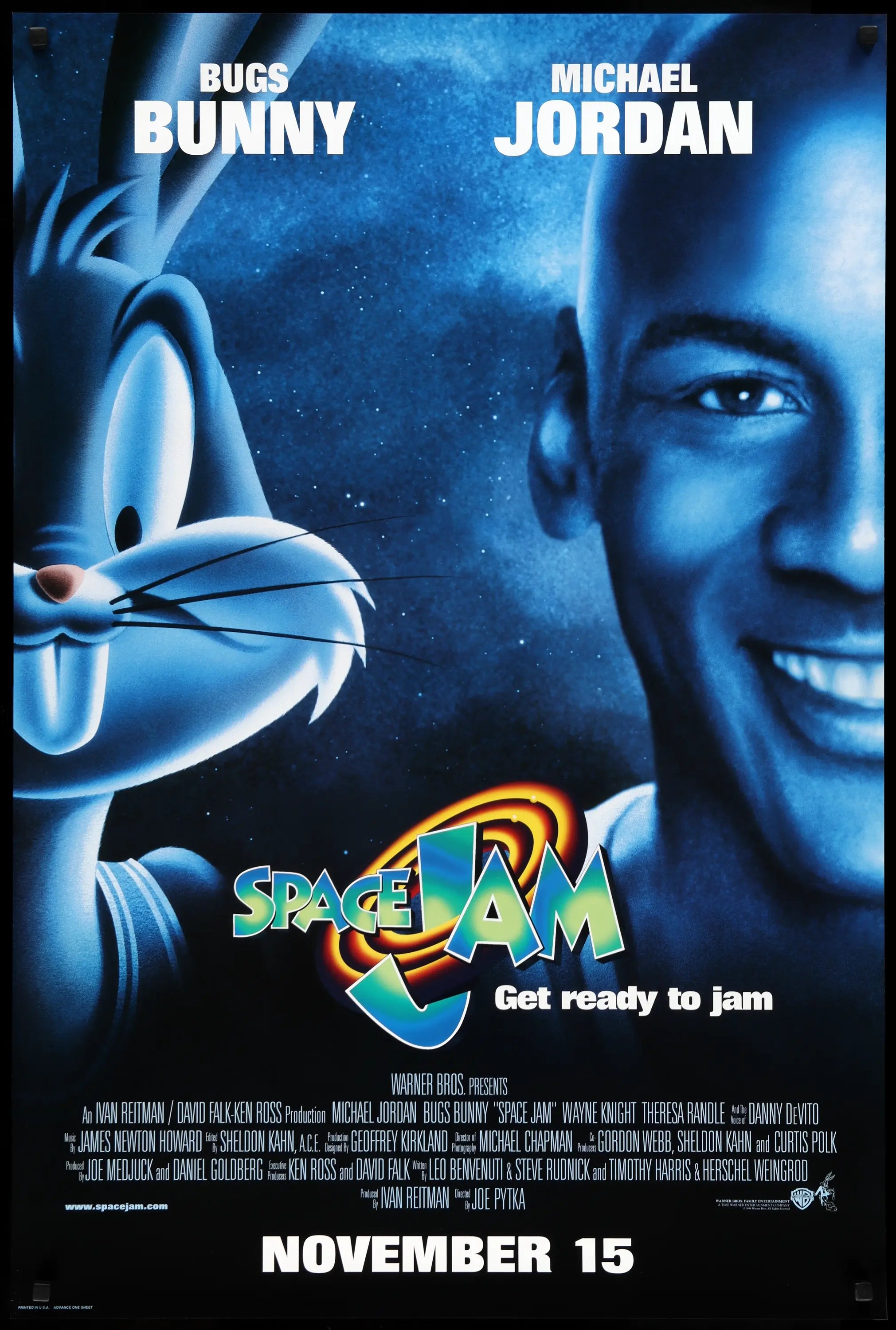 Space Jam (1996) original movie poster for sale at Originalfilmart