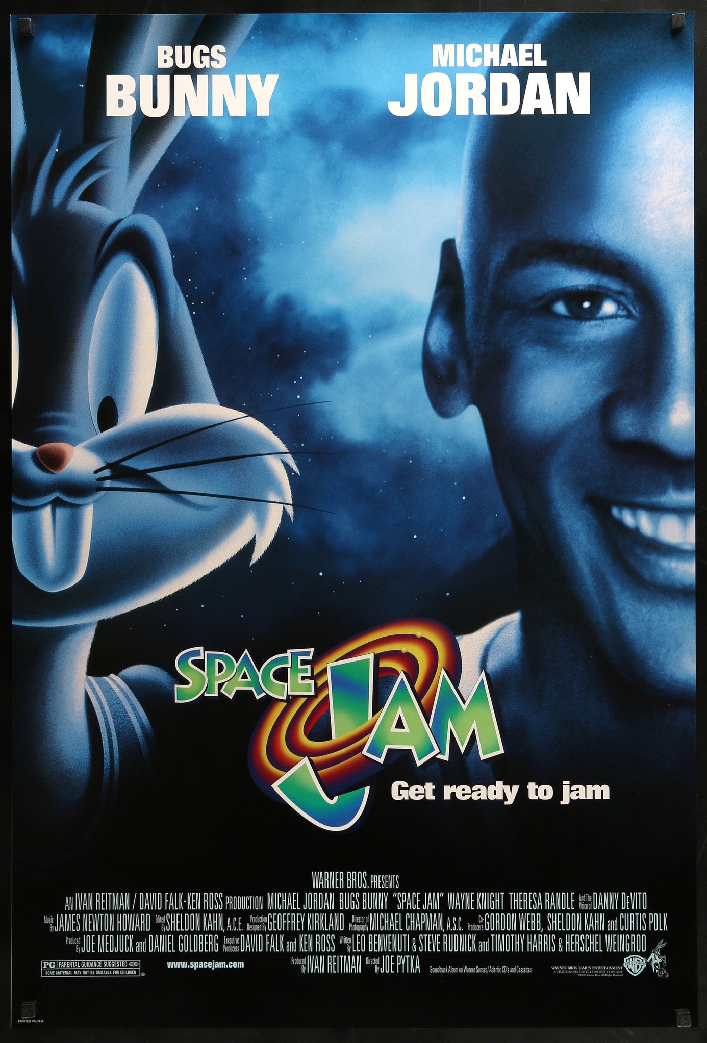 Space Jam (1996) original movie poster for sale at Originalfilmart