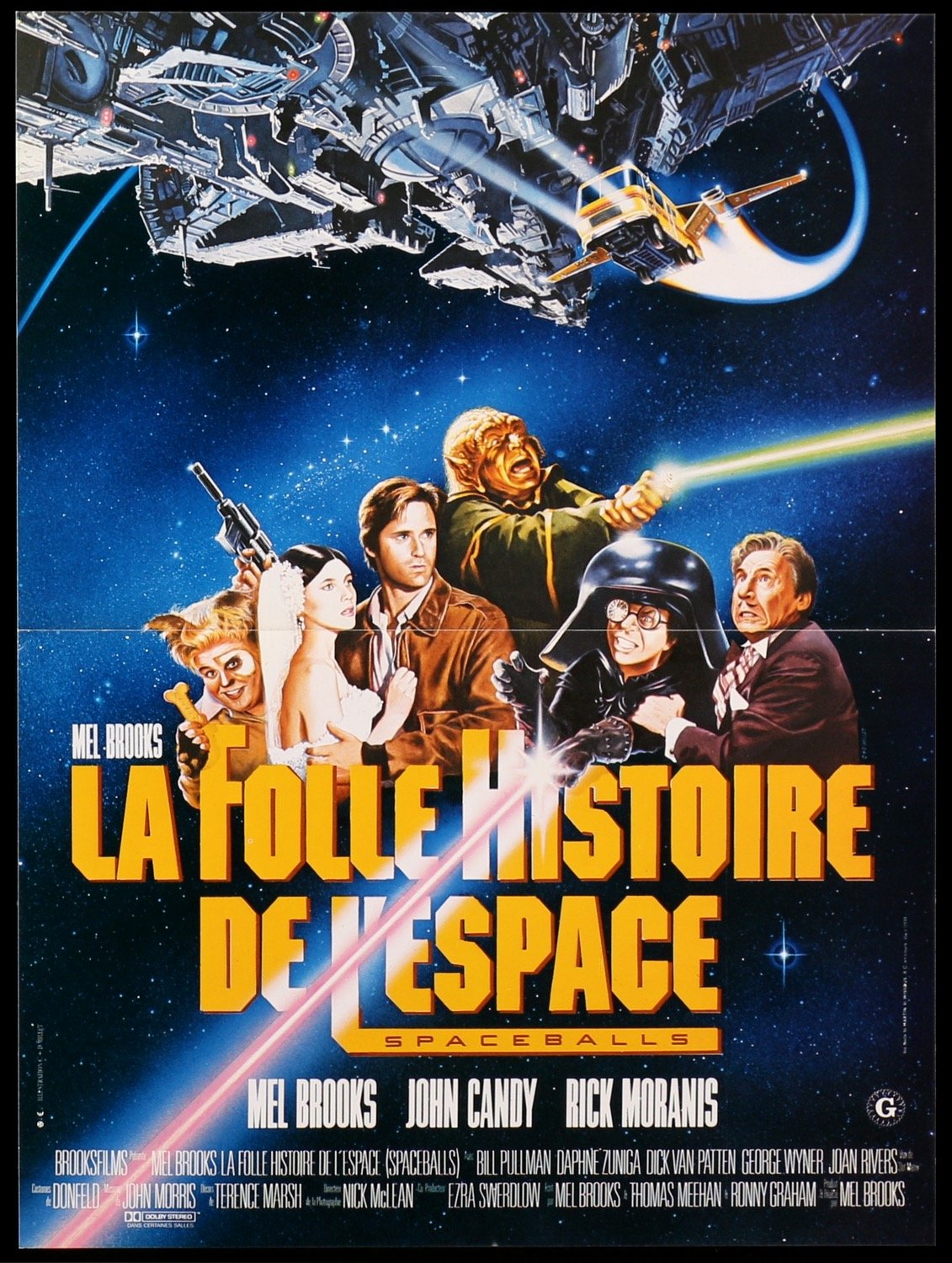 Spaceballs (1987) original movie poster for sale at Originalfilmart
