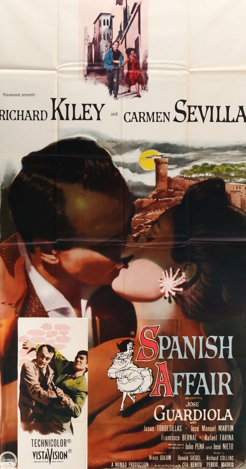 Spanish Affair (1957) original movie poster for sale at Originalfilmart