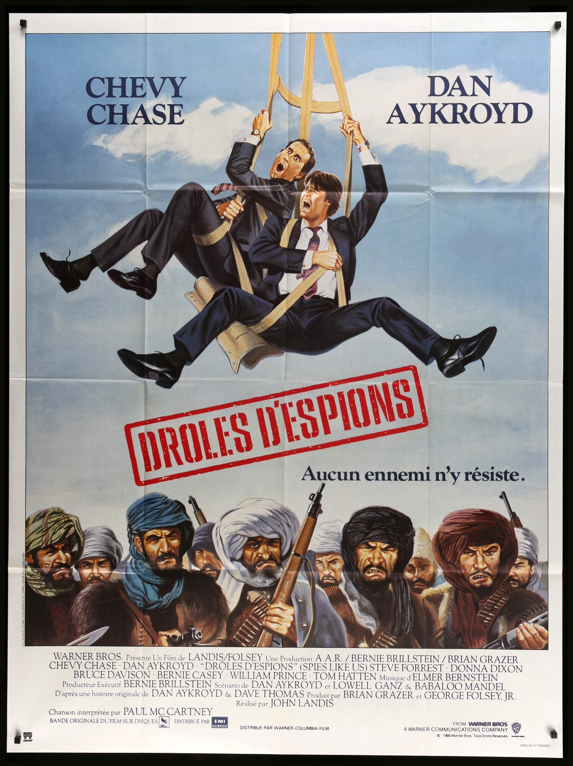 Spies Like Us (1985) original movie poster for sale at Originalfilmart