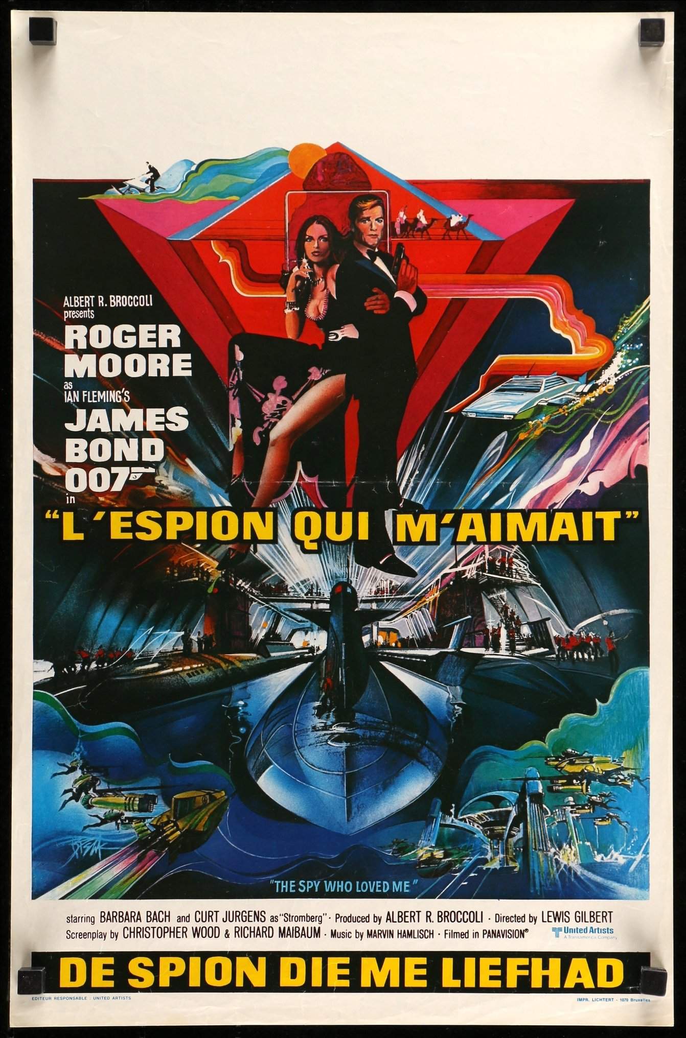 Spy Who Loved Me (1977) original movie poster for sale at Originalfilmart