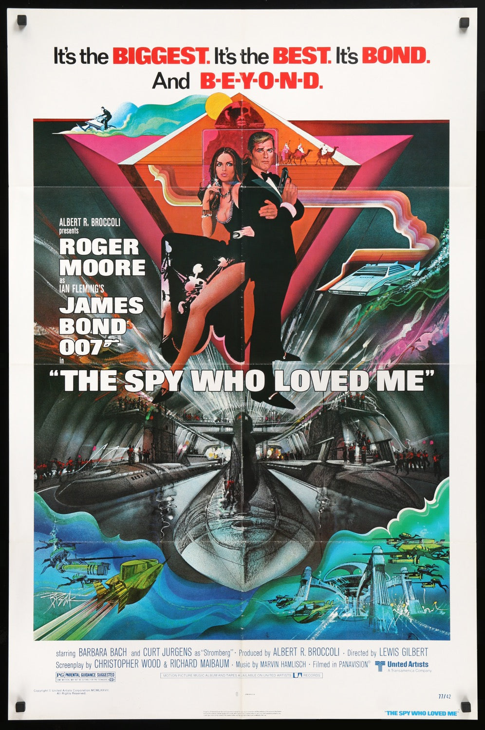 Spy Who Loved Me (1977) original movie poster for sale at Originalfilmart