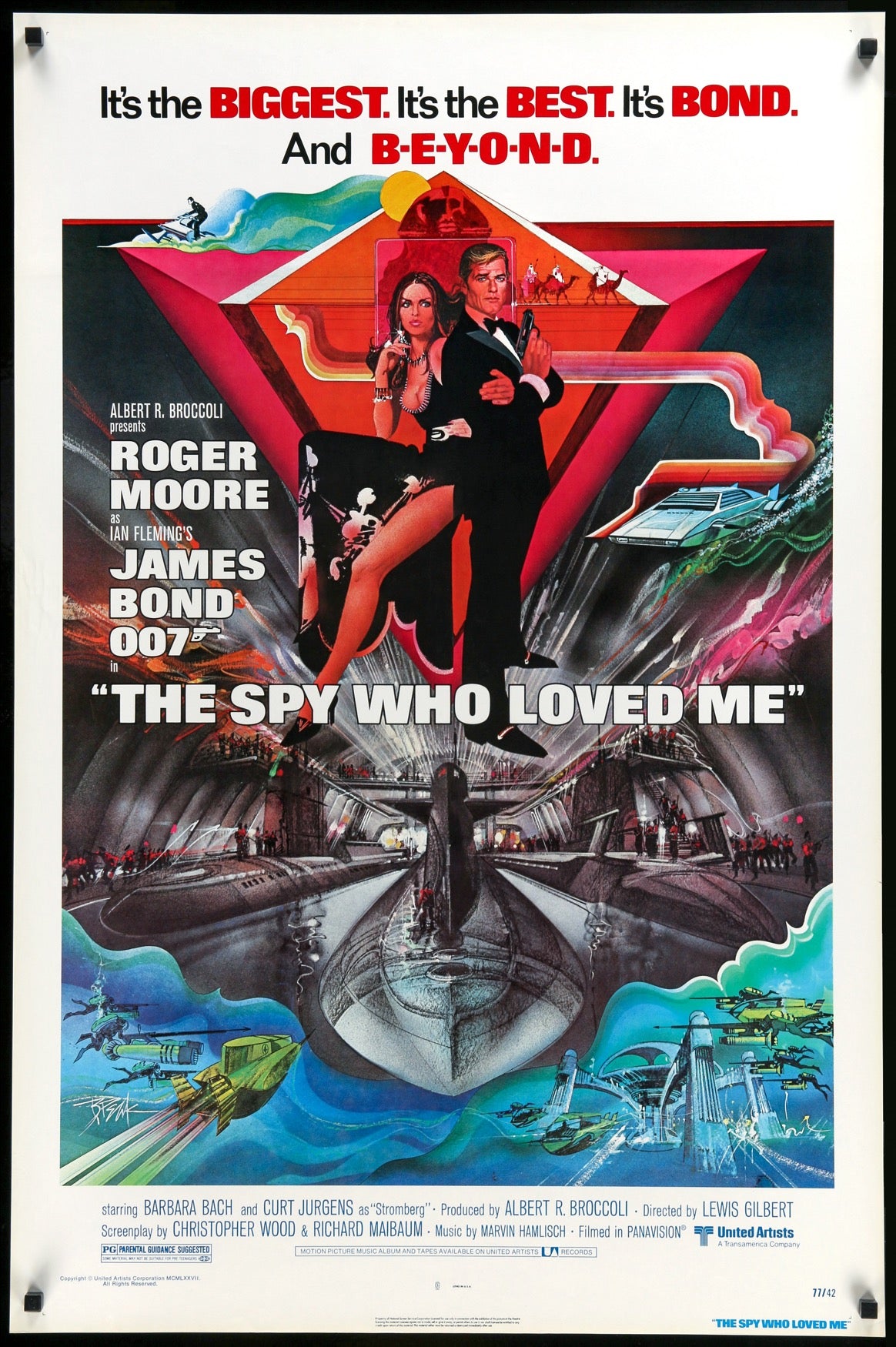 Spy Who Loved Me (1977) original movie poster for sale at Originalfilmart