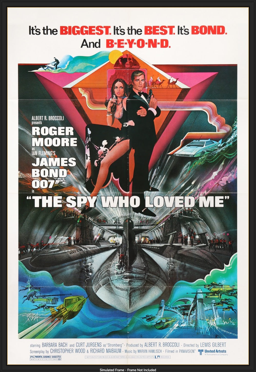 Spy Who Loved Me (1977) original movie poster for sale at Originalfilmart
