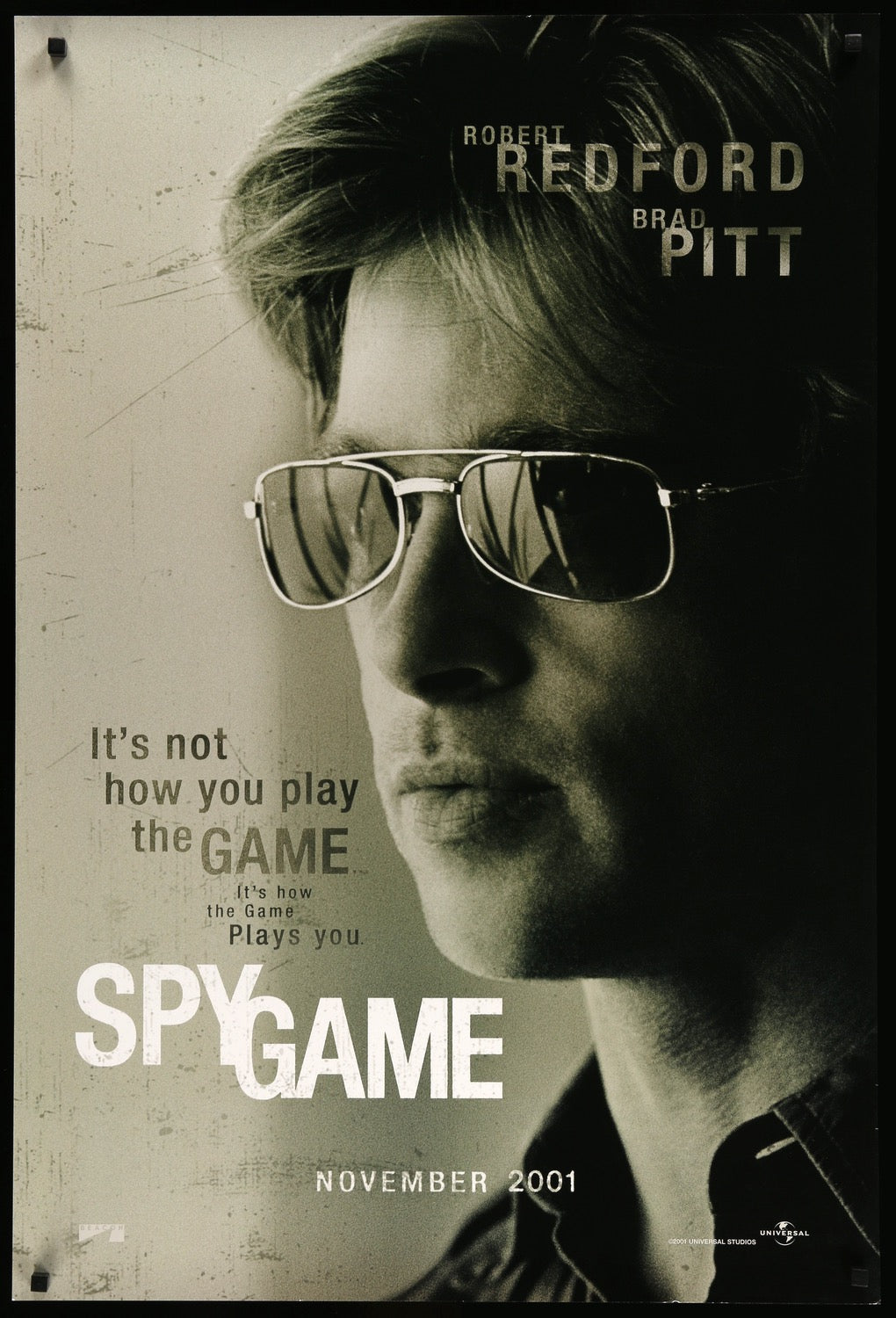 Spy Game (2001) original movie poster for sale at Originalfilmart