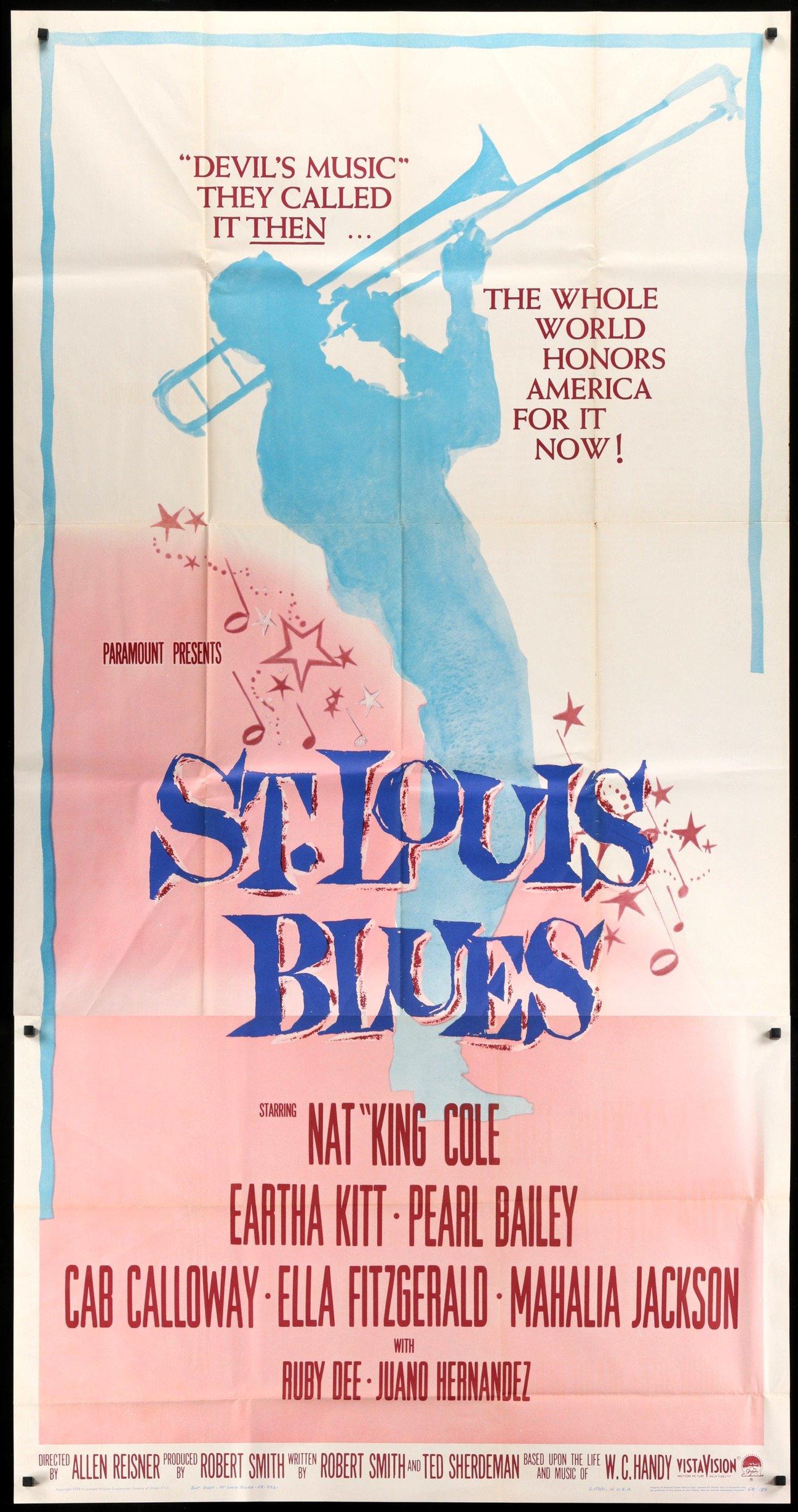 St. Louis Blues (1958) original movie poster for sale at Originalfilmart