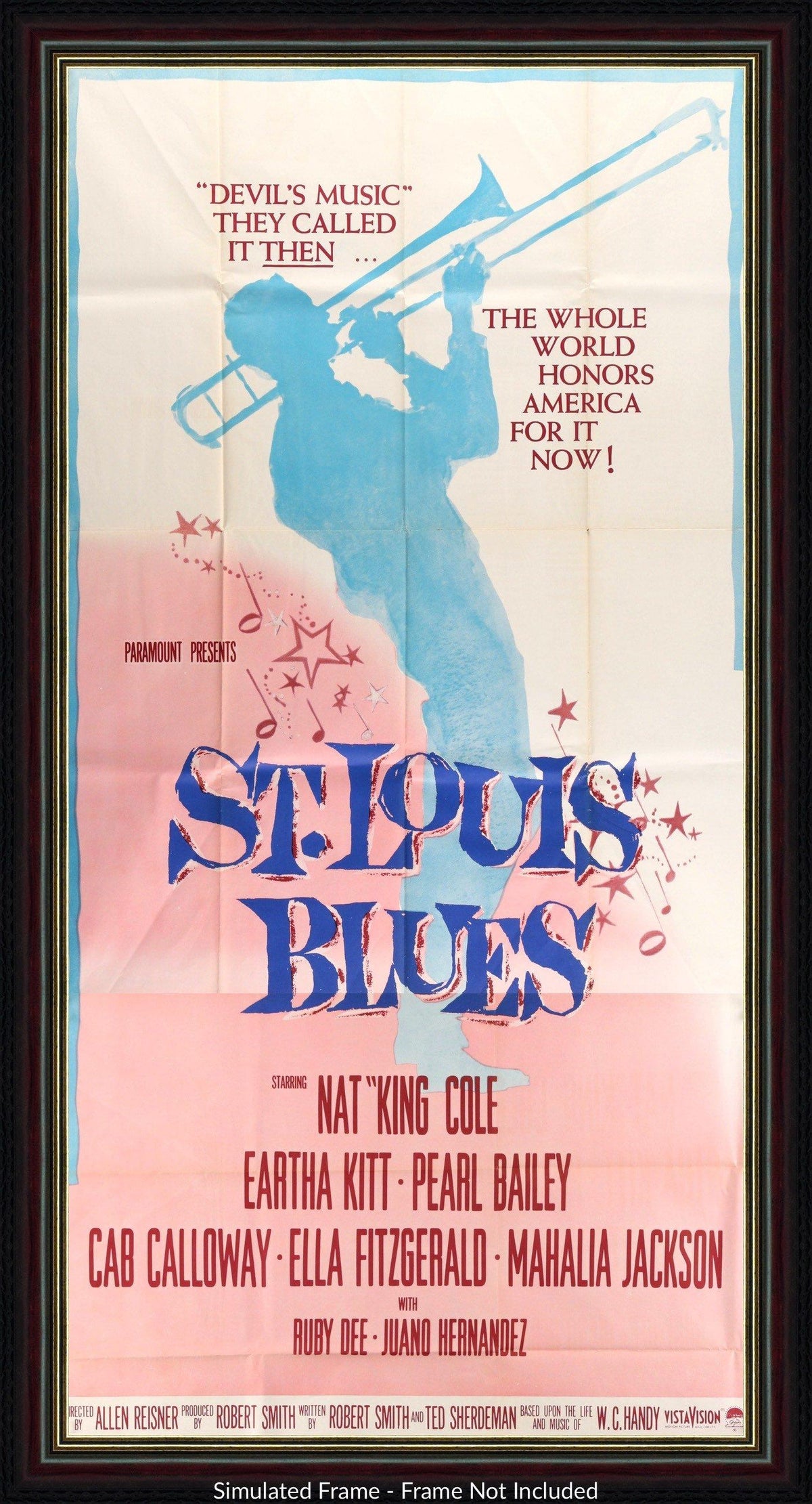 St. Louis Blues (1958) original movie poster for sale at Originalfilmart