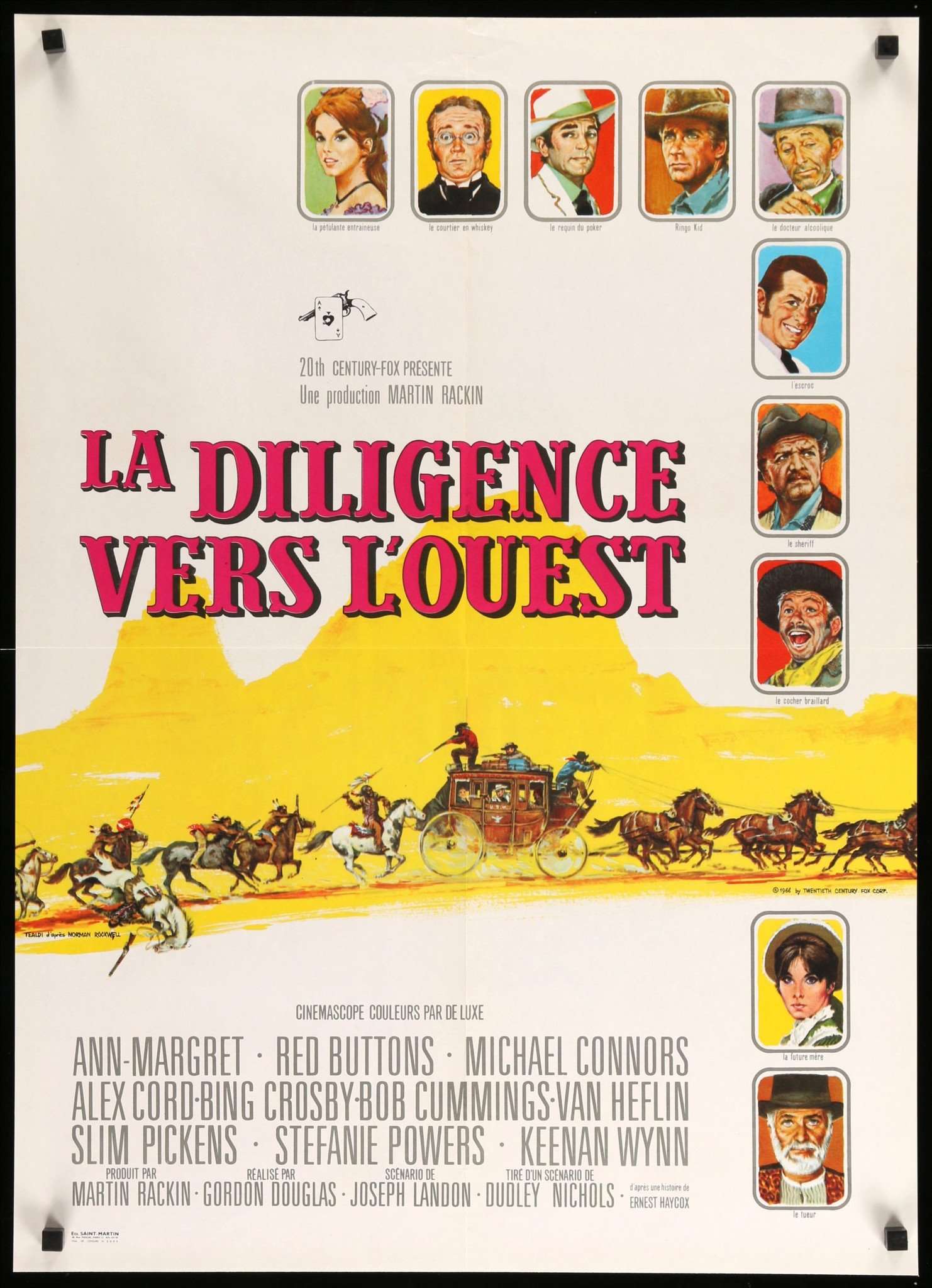 Stagecoach (1966) original movie poster for sale at Originalfilmart