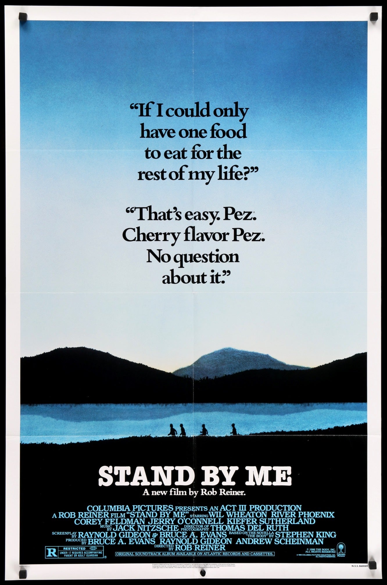 Stand By Me (1986) original movie poster for sale at Originalfilmart