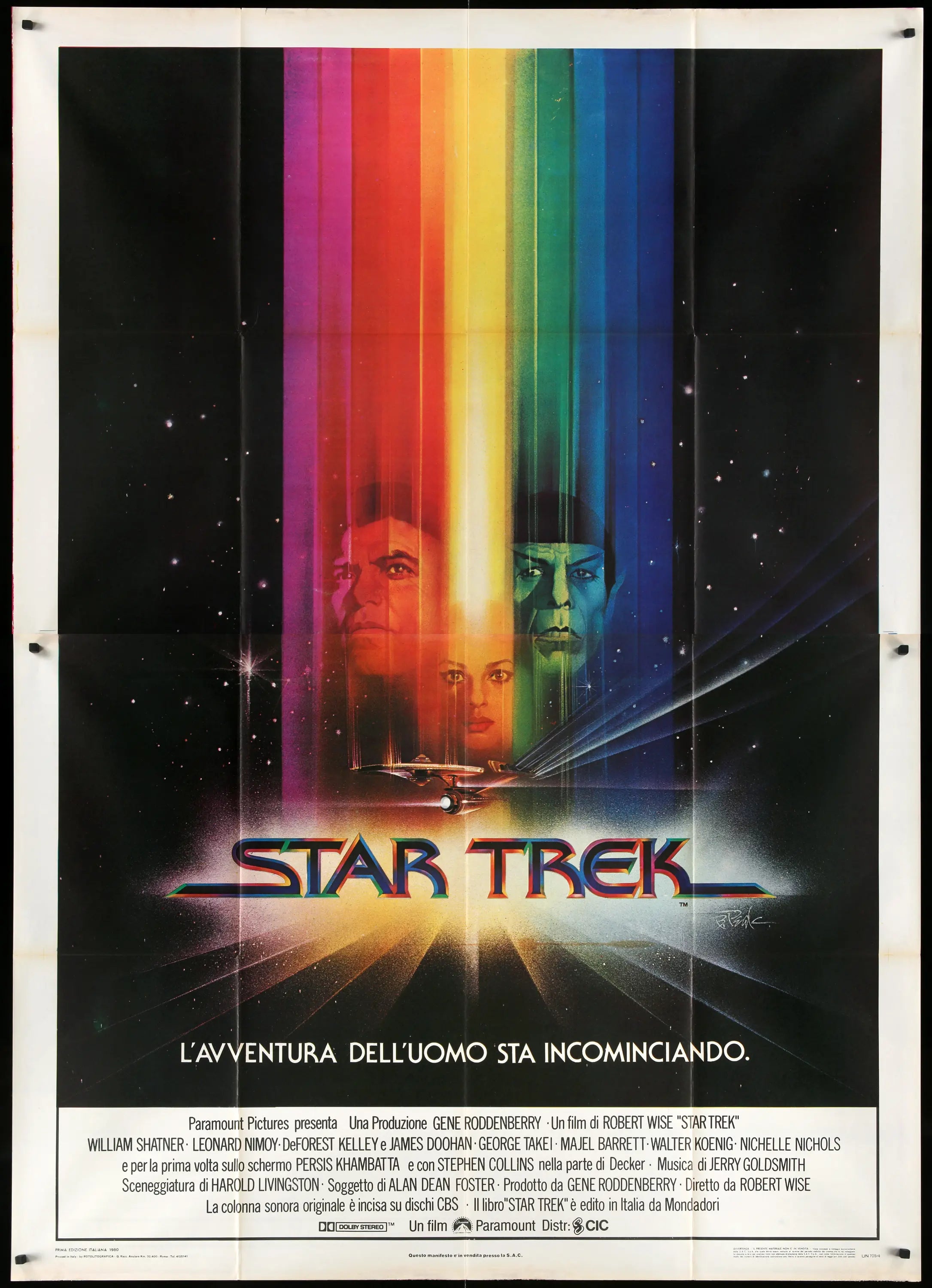 Star Trek: The Motion Picture (1979) original movie poster for sale at Originalfilmart