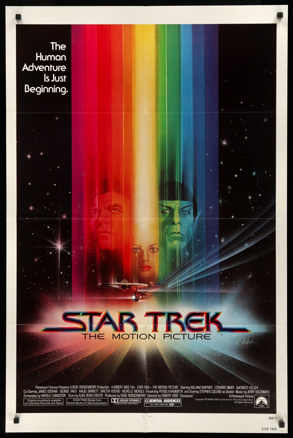 Star Trek: The Motion Picture (1979) original movie poster for sale at Originalfilmart