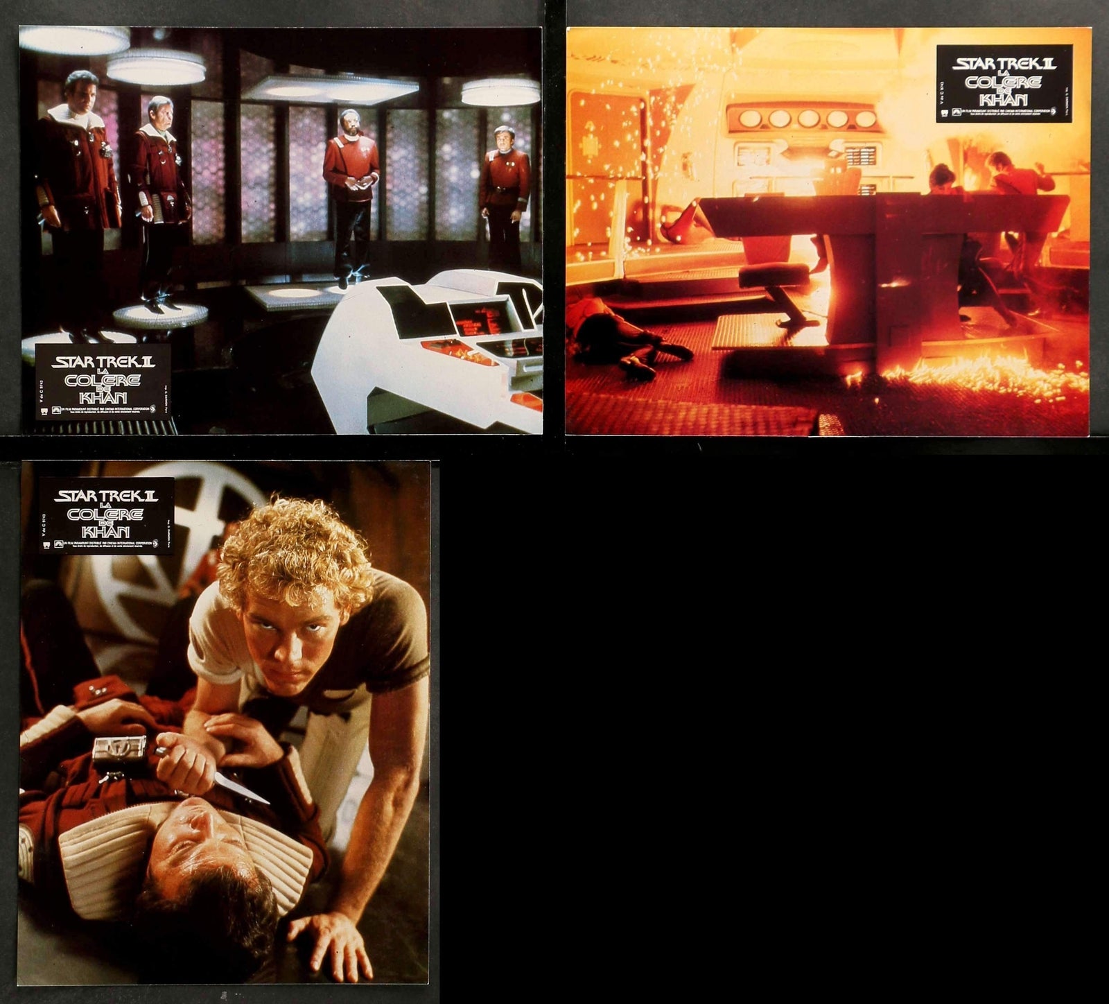 Star Trek II: The Wrath of Khan (1982) Lobby Cards - Set of 10 original movie poster for sale at Originalfilmart