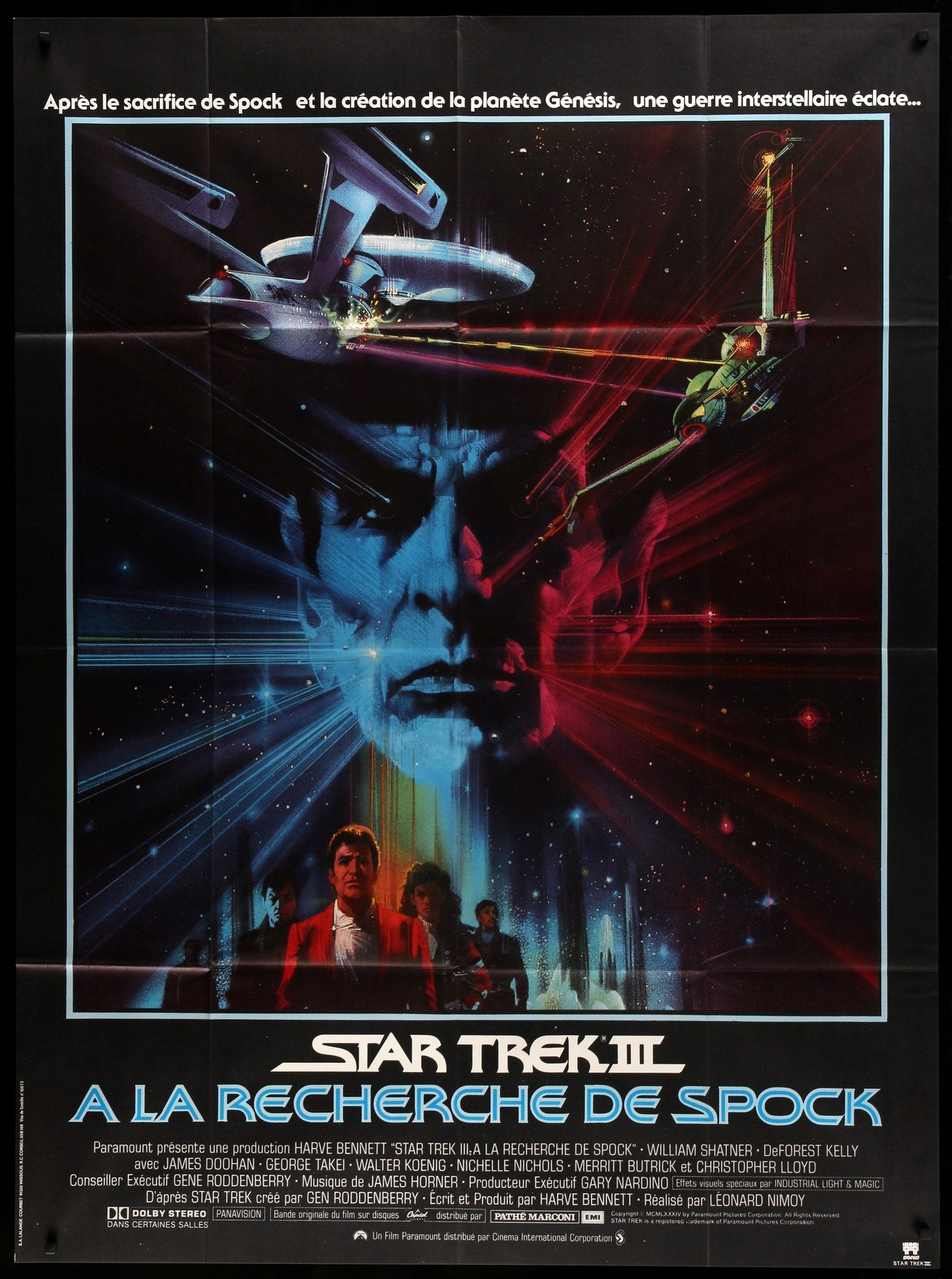 Star Trek III: The Search for Spock (1984) original movie poster for sale at Originalfilmart