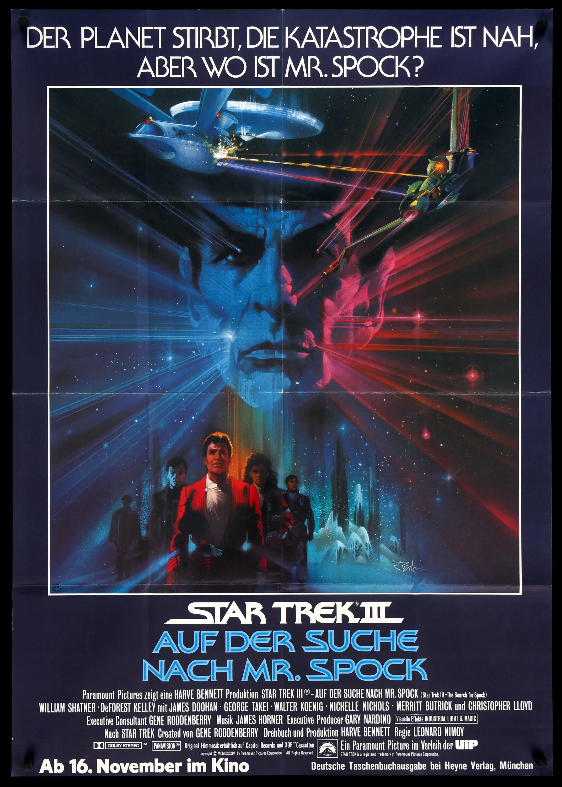 Star Trek III: The Search for Spock (1984) original movie poster for sale at Originalfilmart
