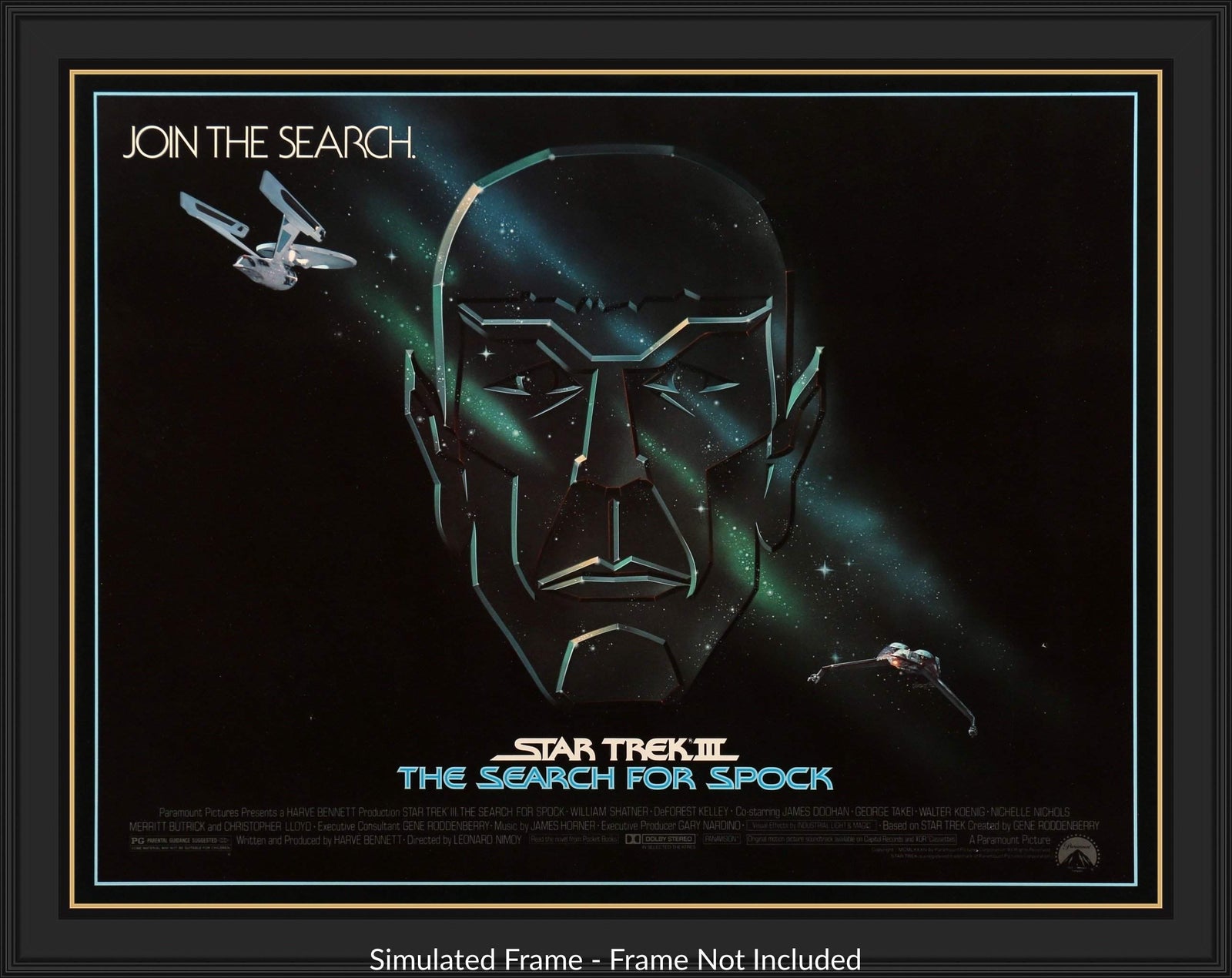 Star Trek III: The Search for Spock (1984) original movie poster for sale at Originalfilmart