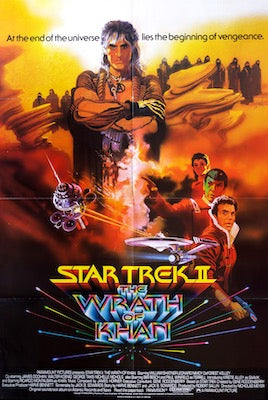 Star Trek II: The Wrath of Khan (1982) original movie poster for sale at Originalfilmart