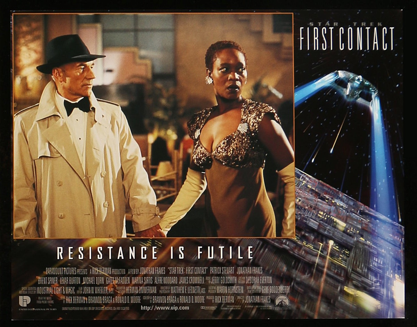 Star Trek: First Contact (1996) original movie poster for sale at Originalfilmart