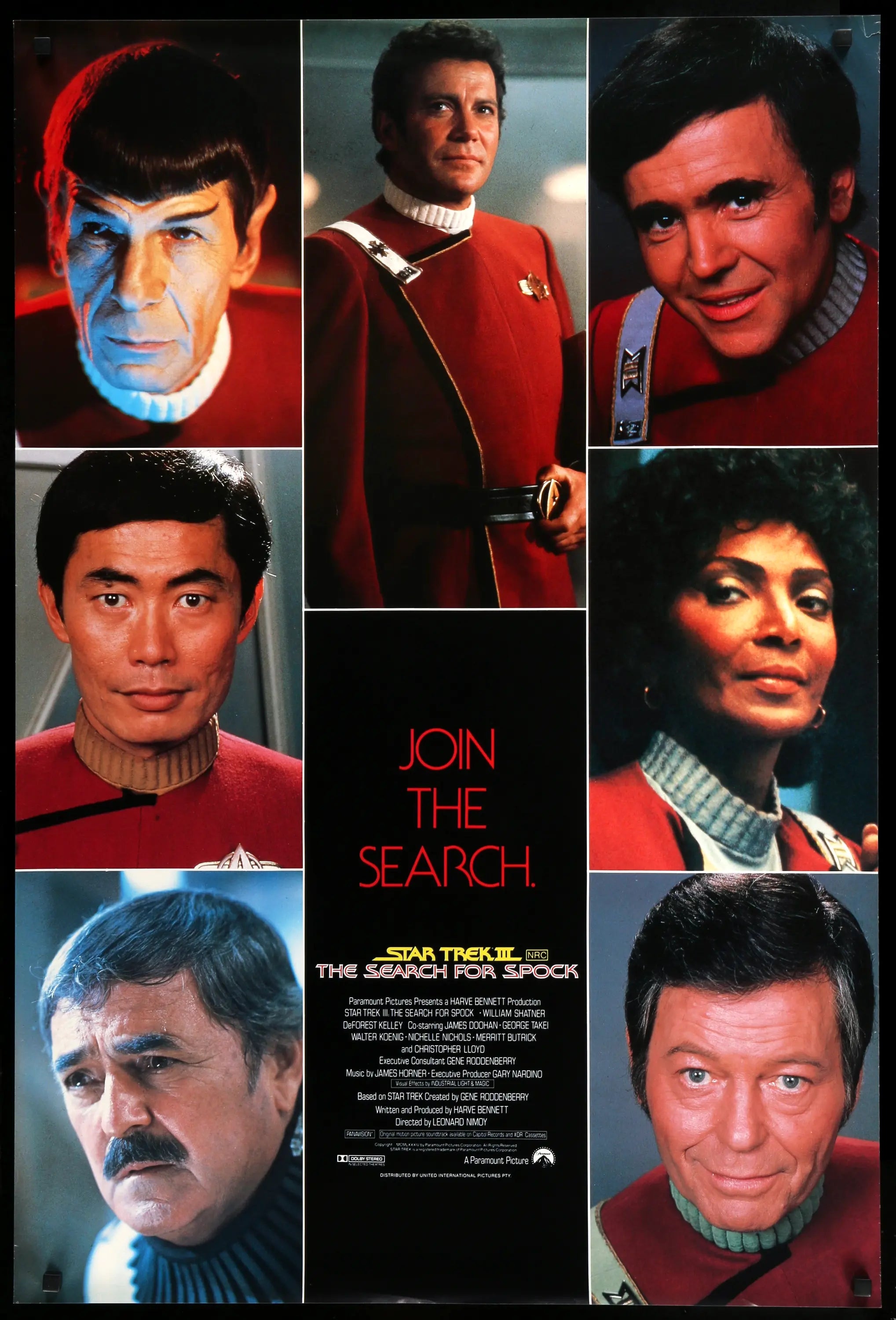 Star Trek III: The Search for Spock (1984) original movie poster for sale at Originalfilmart