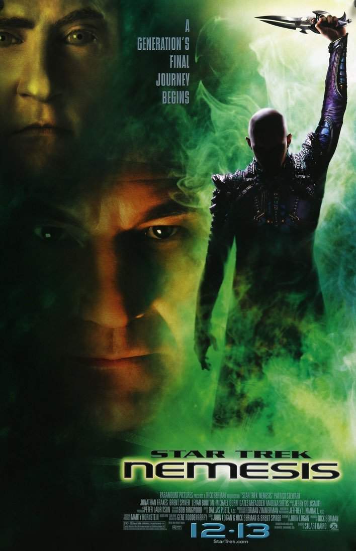 Star Trek: Nemesis (2002) original movie poster for sale at Originalfilmart