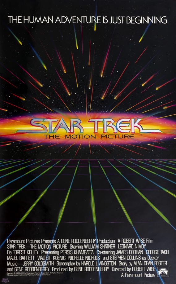 Star Trek: The Motion Picture (1979) original movie poster for sale at Originalfilmart