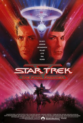 Star Trek V: The Final Frontier (1989) original movie poster for sale at Originalfilmart