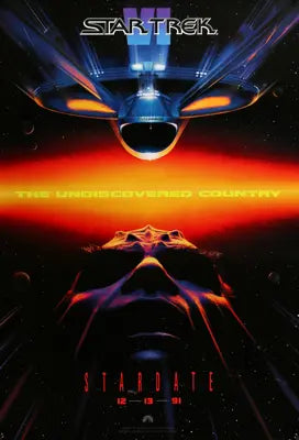 Star Trek VI: The Undiscovered Country (1991) original movie poster for sale at Originalfilmart