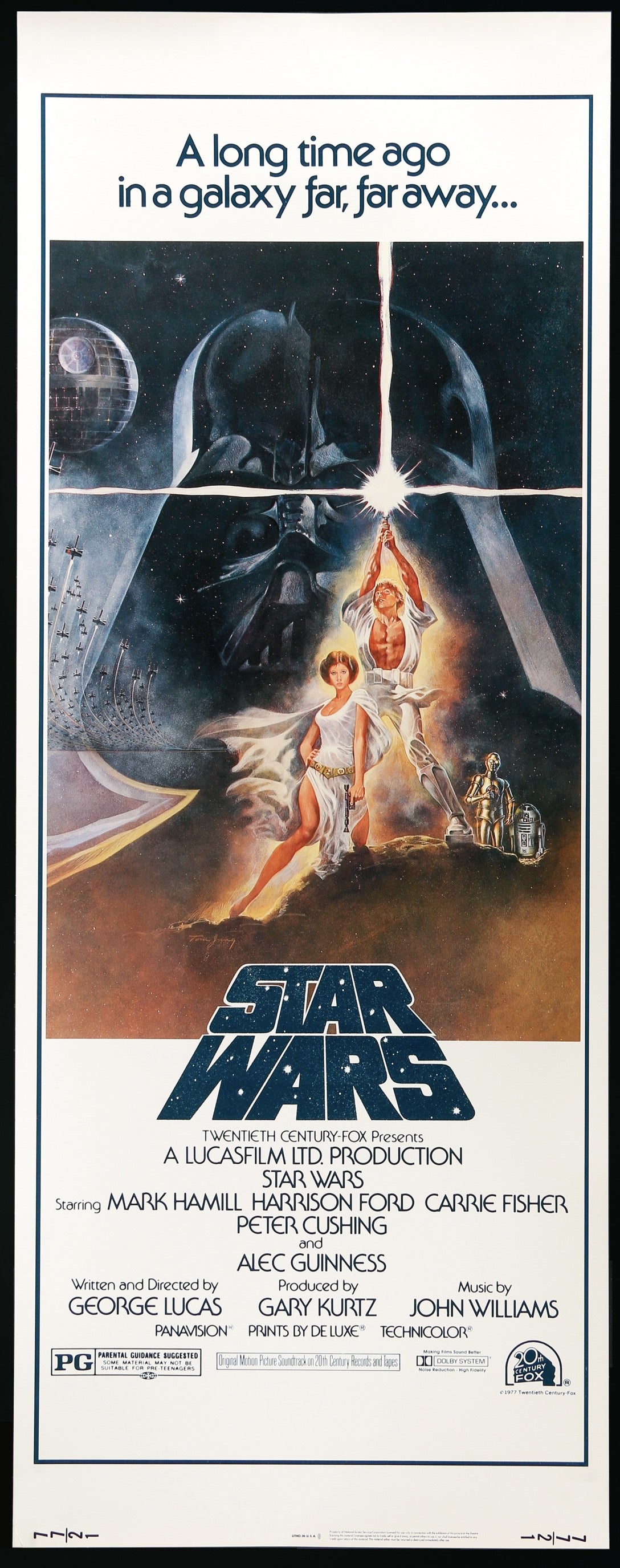 Star Wars (1977) original movie poster for sale at Originalfilmart