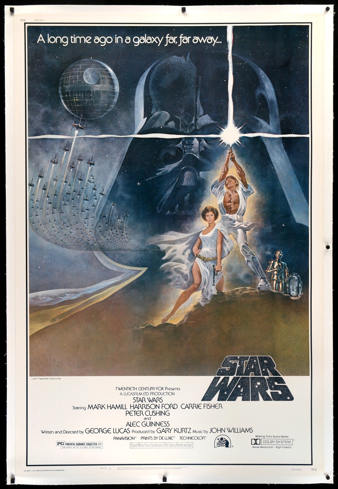 Star Wars (1977) original movie poster for sale at Originalfilmart